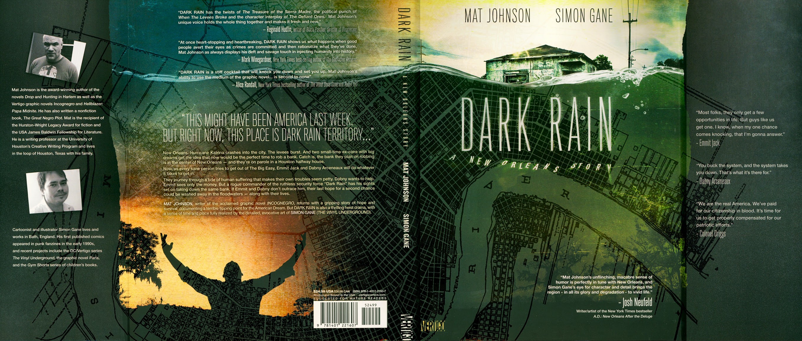 Read online Dark Rain: A New Orleans Story comic -  Issue # TPB - 1