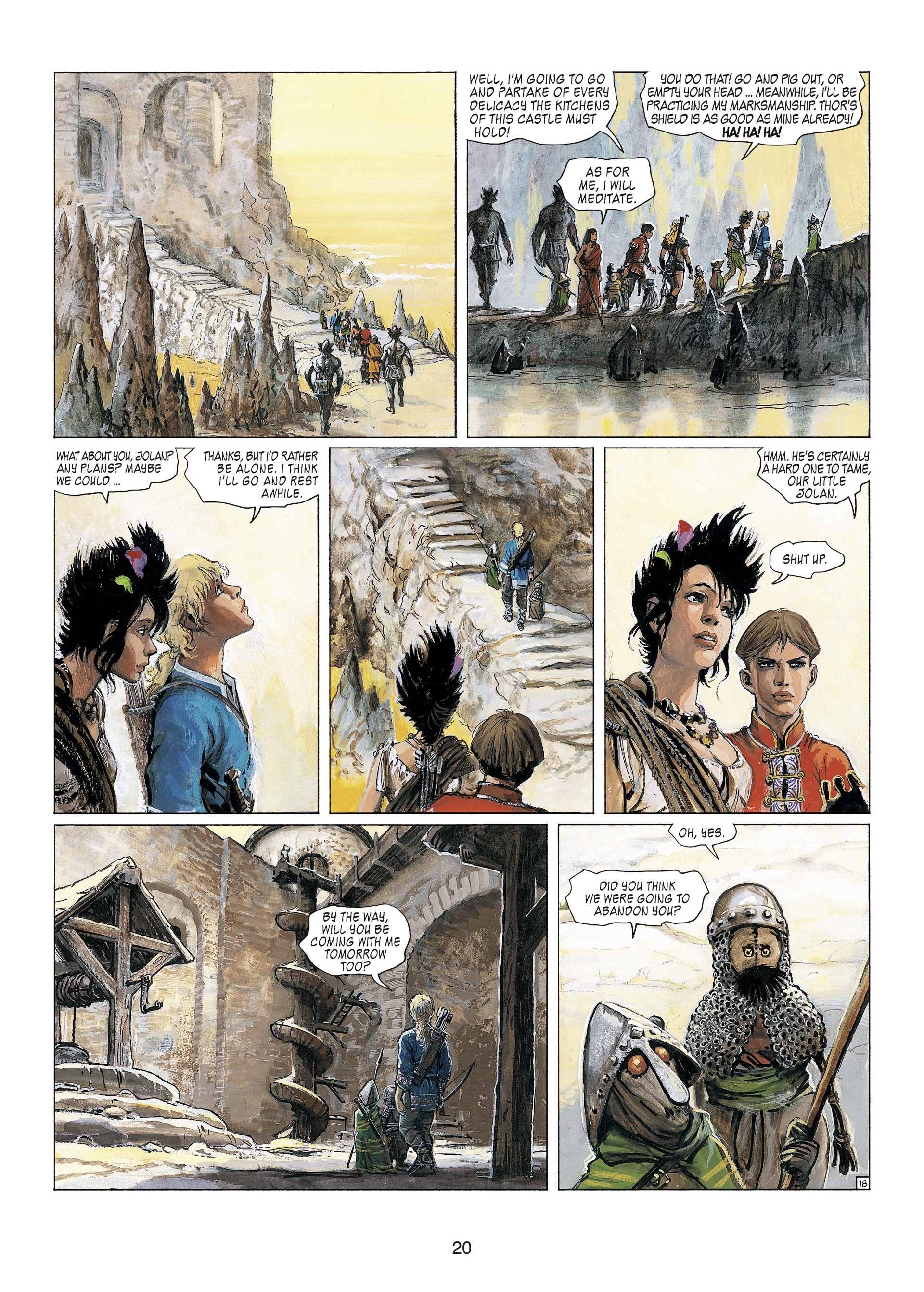 Read online Thorgal comic -  Issue #23 - 22