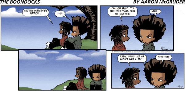Read online The Boondocks Collection comic -  Issue # Year 2004 - 87