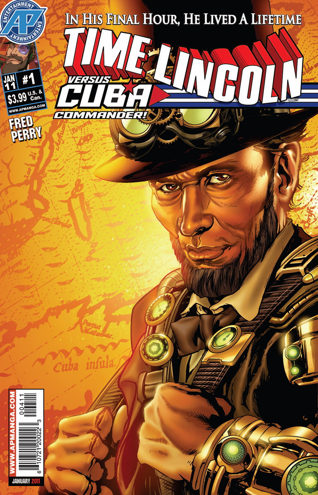 Read online Time Lincoln: Cuba Commander comic -  Issue # Full - 1