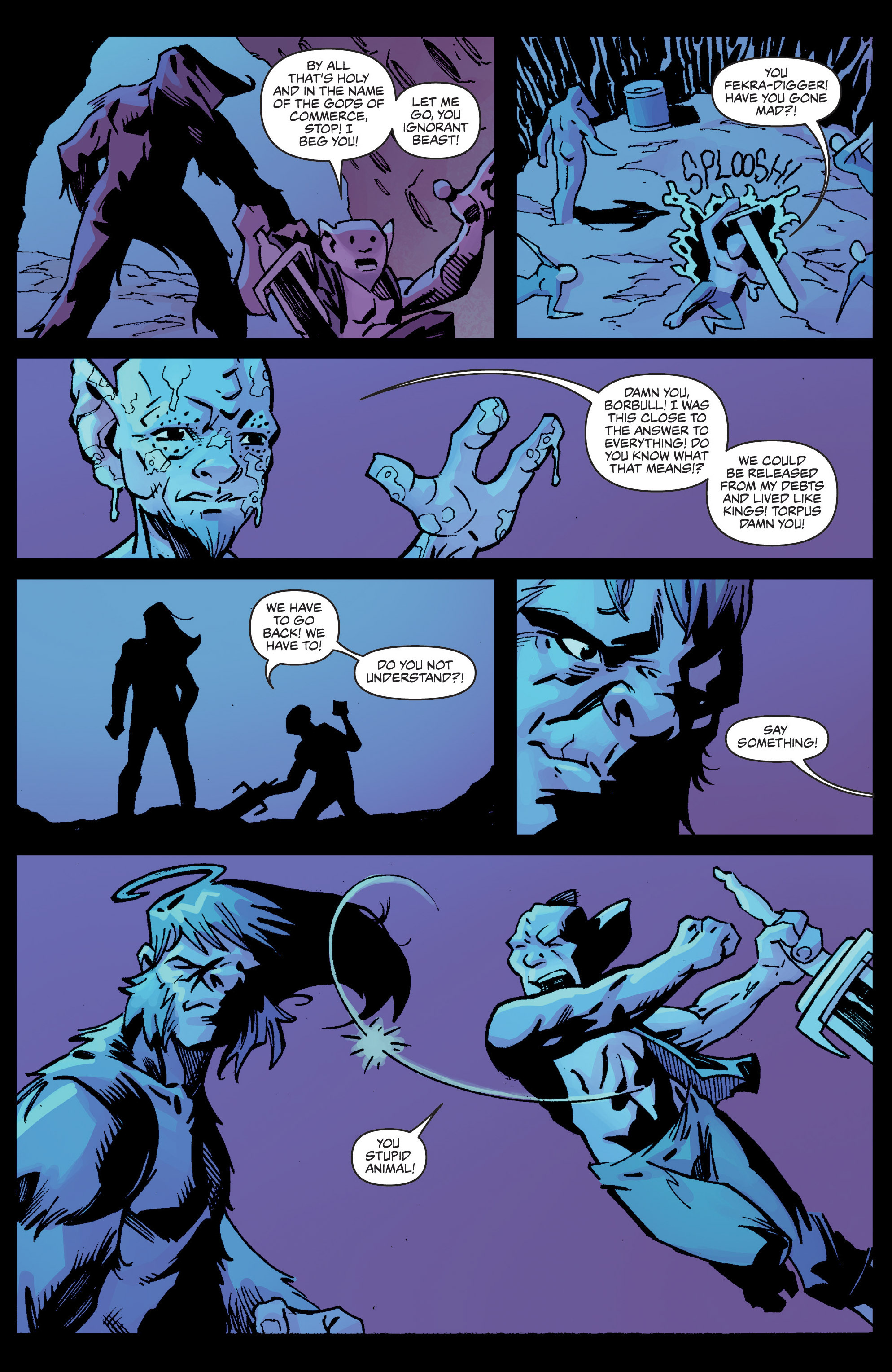 Read online Bigfoot: Sword of the Earthman (2015) comic -  Issue #3 - 19