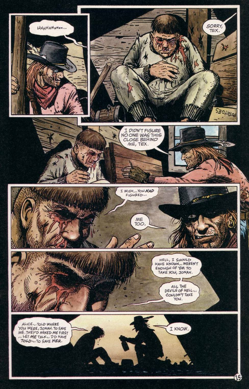 Read online Jonah Hex: Riders of the Worm and Such comic -  Issue #1 - 17