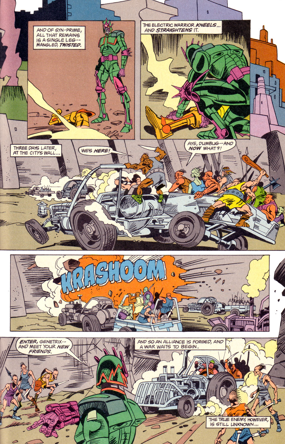 Read online Electric Warrior comic -  Issue #13 - 29