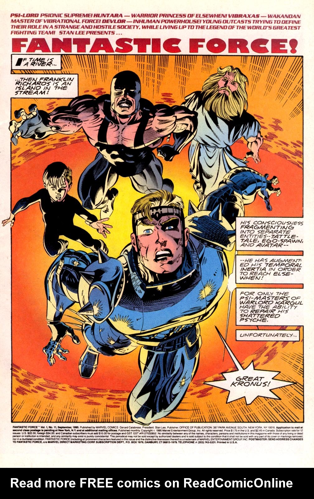 Read online Fantastic Force (1994) comic -  Issue #11 - 2