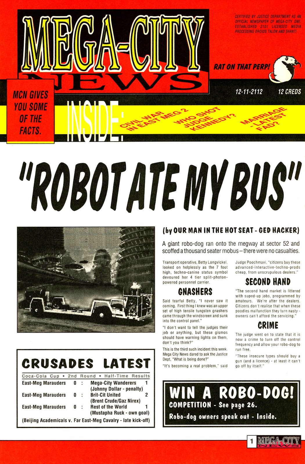 Judge Dredd: The Megazine issue 2 - Page 23