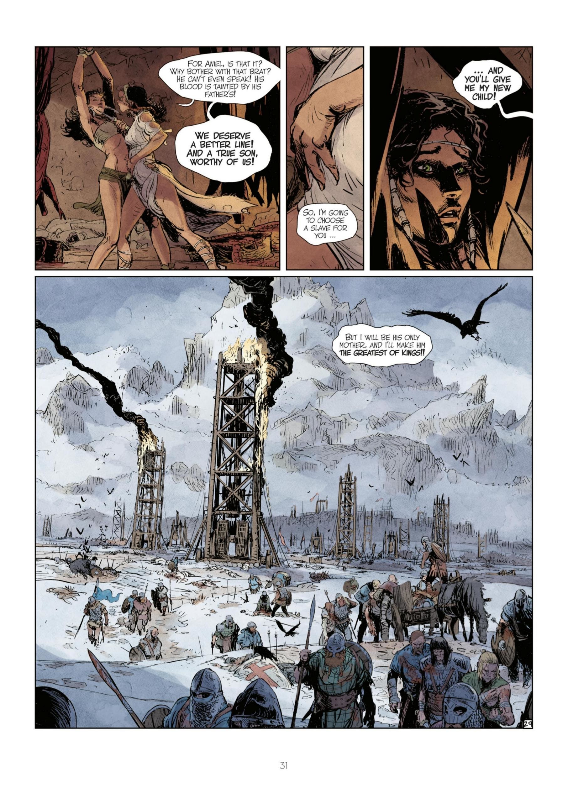 Read online Kriss of Valnor: The Mountain of Time comic -  Issue # Full - 33