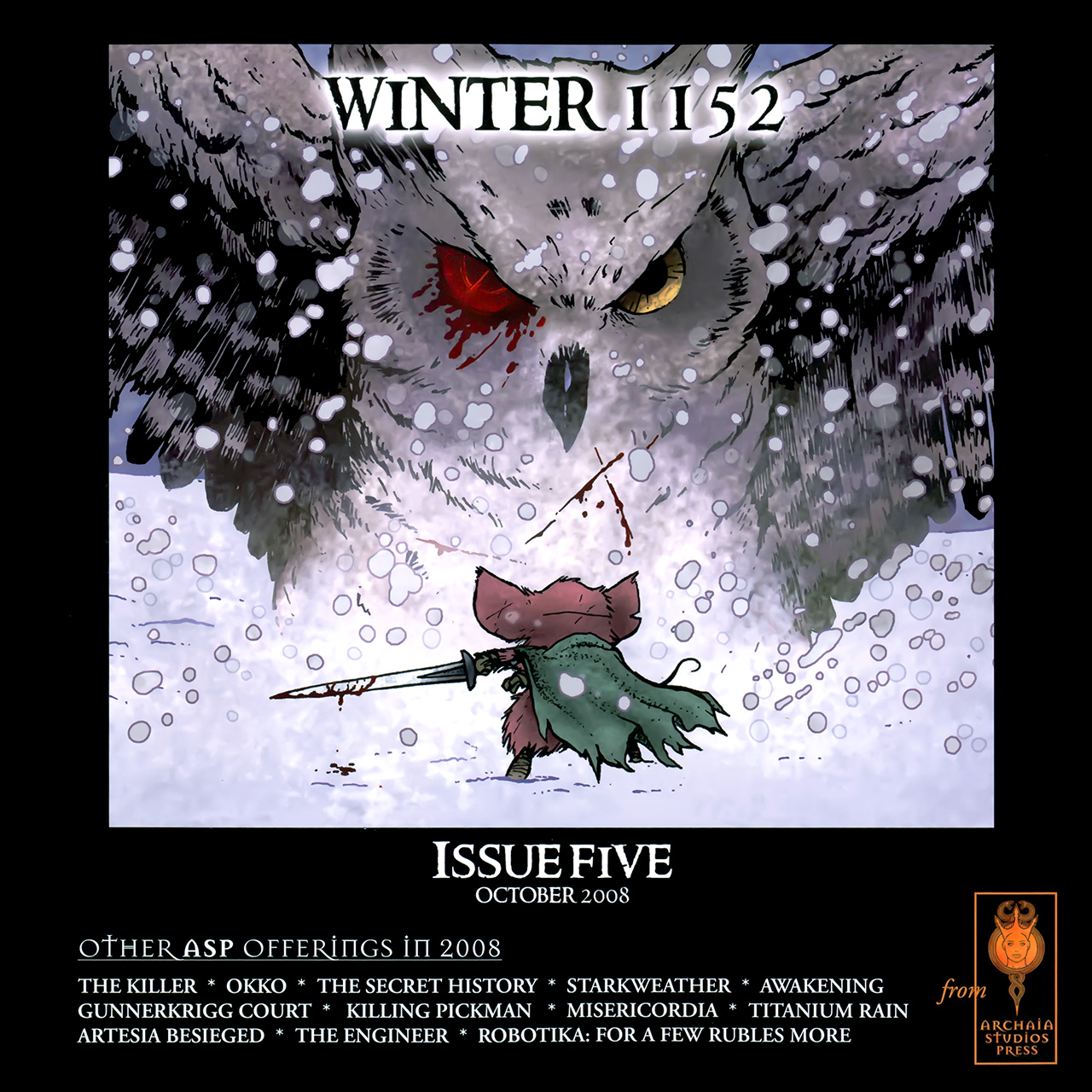 Read online Mouse Guard: Winter 1152 comic -  Issue #4 - 27