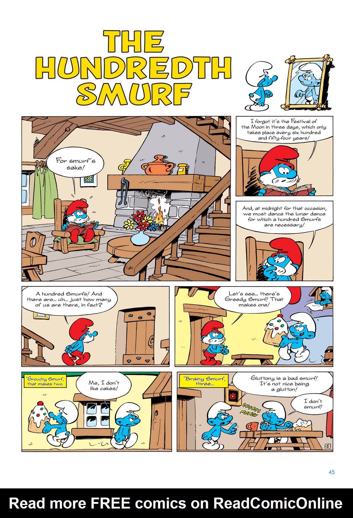 Read online The Smurfs comic -  Issue #5 - 45