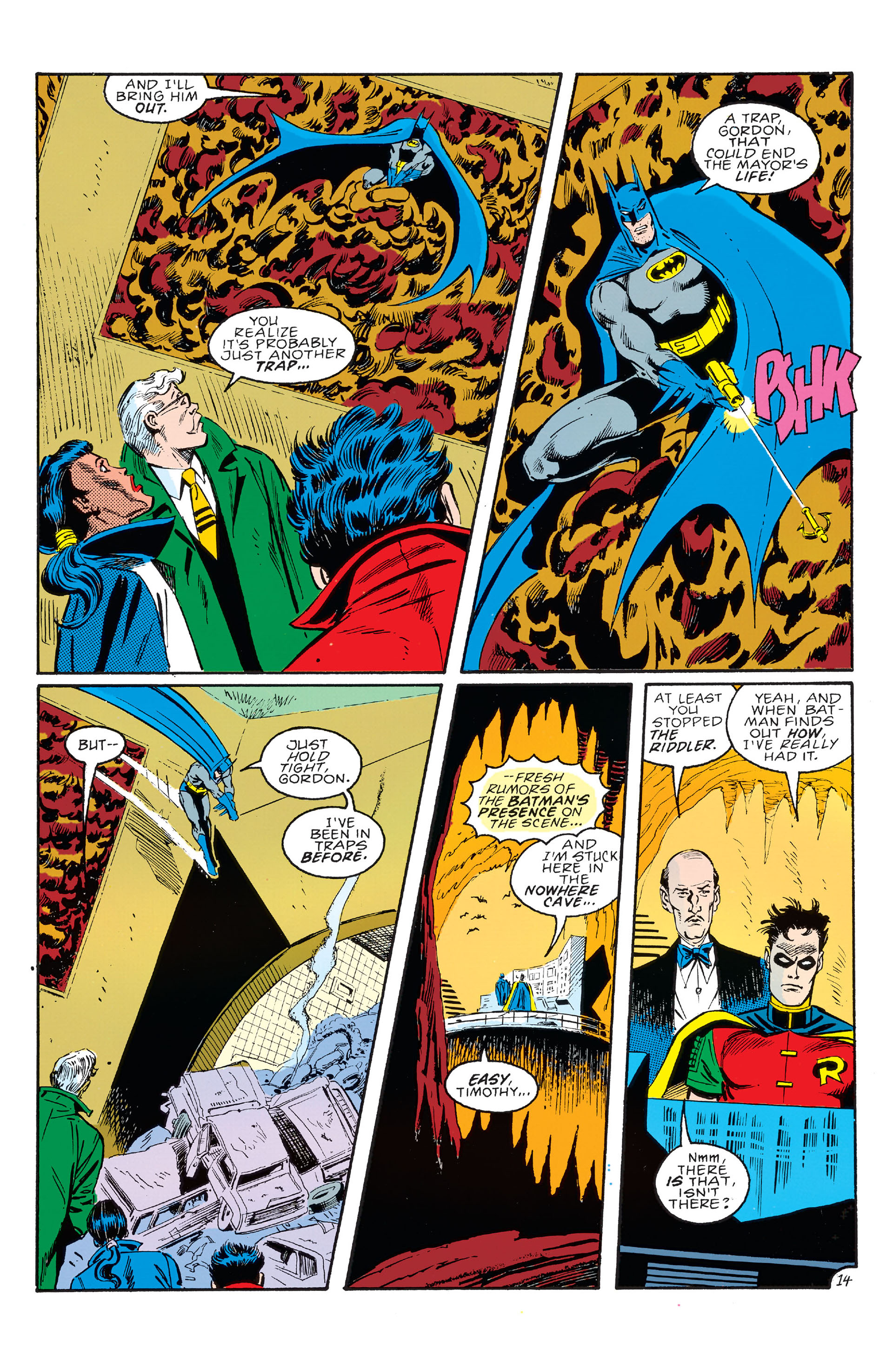 Read online Batman (1940) comic -  Issue #496 - 15