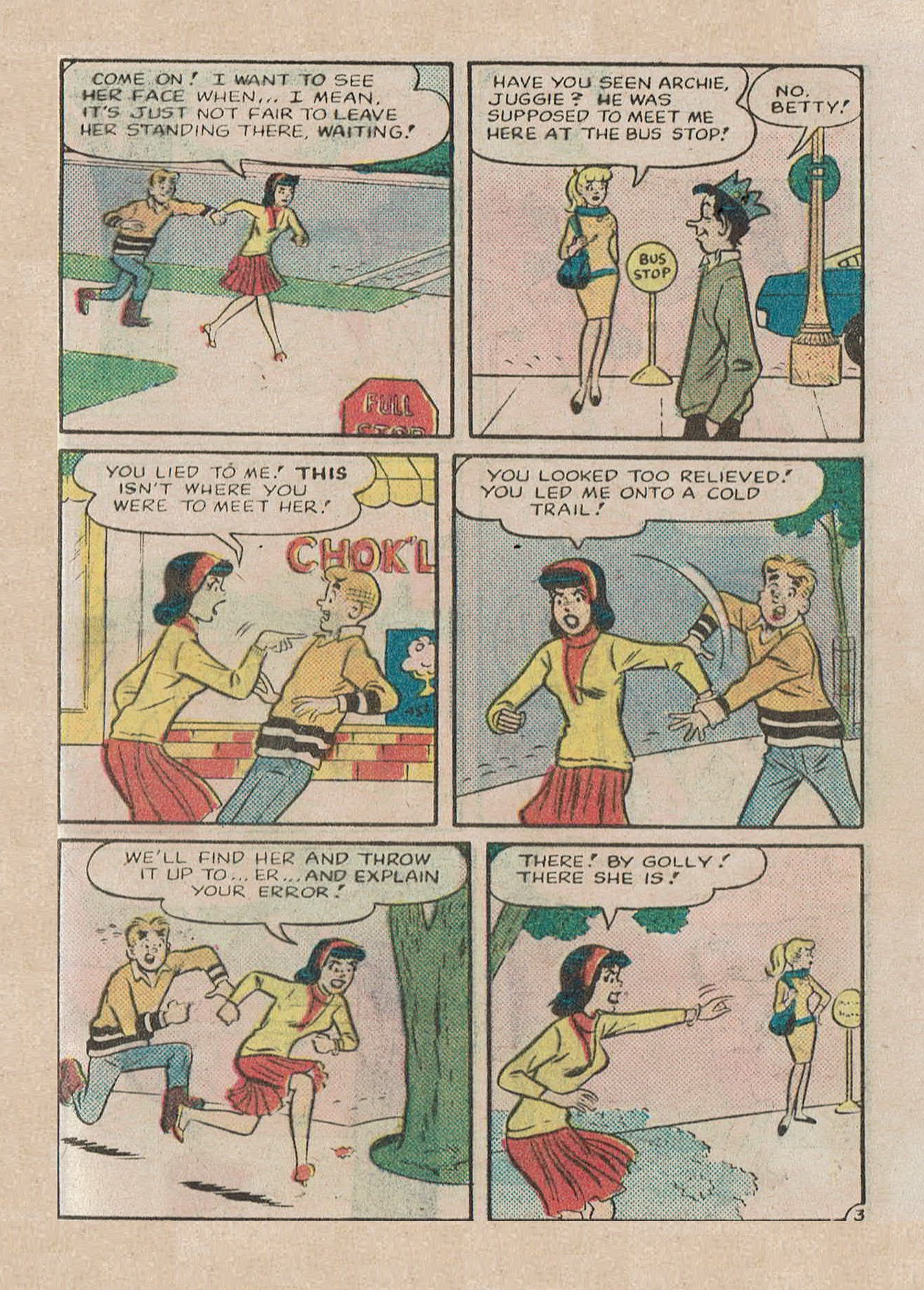 Read online Archie's Double Digest Magazine comic -  Issue #28 - 225