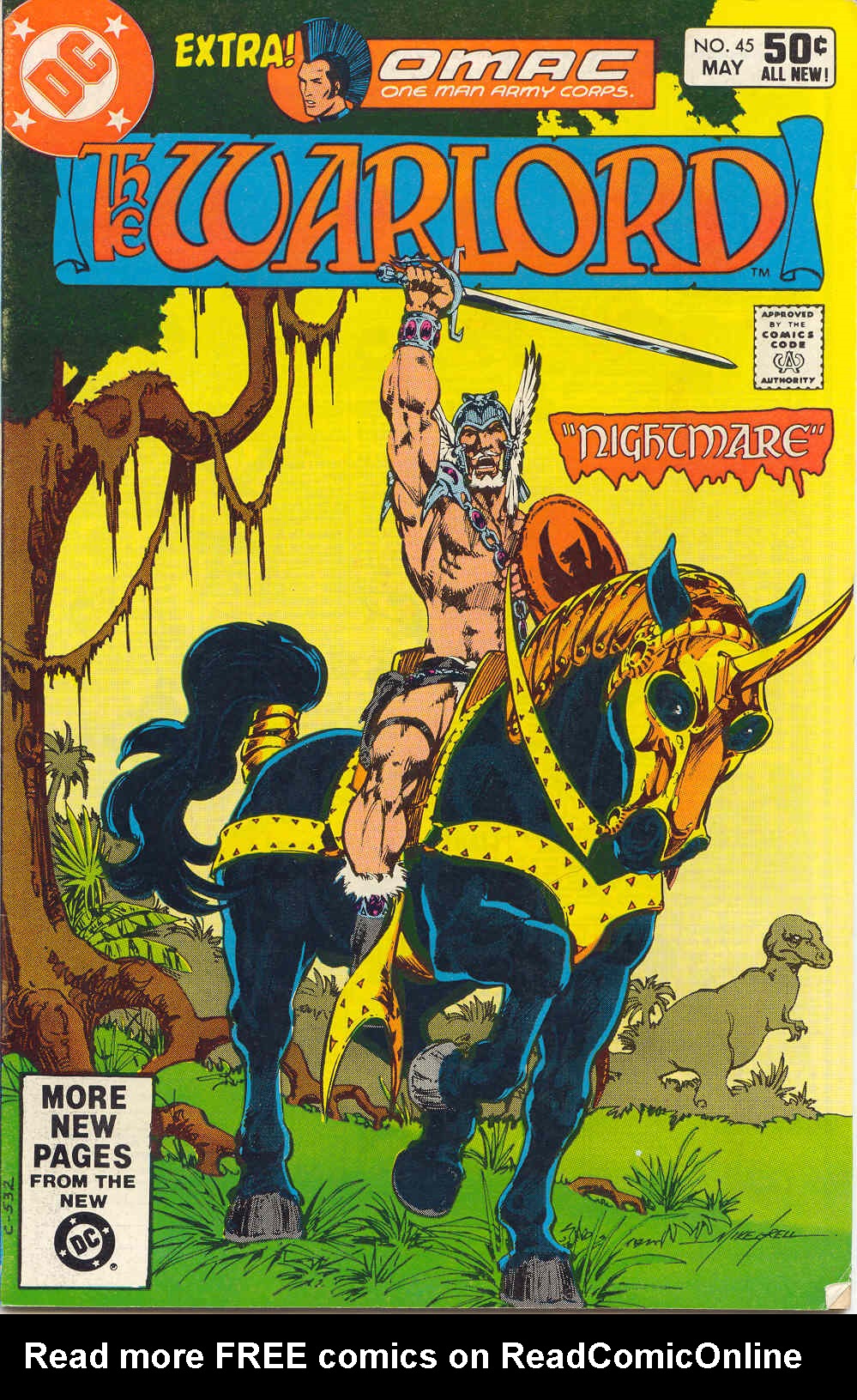 Read online Warlord (1976) comic -  Issue #45 - 1