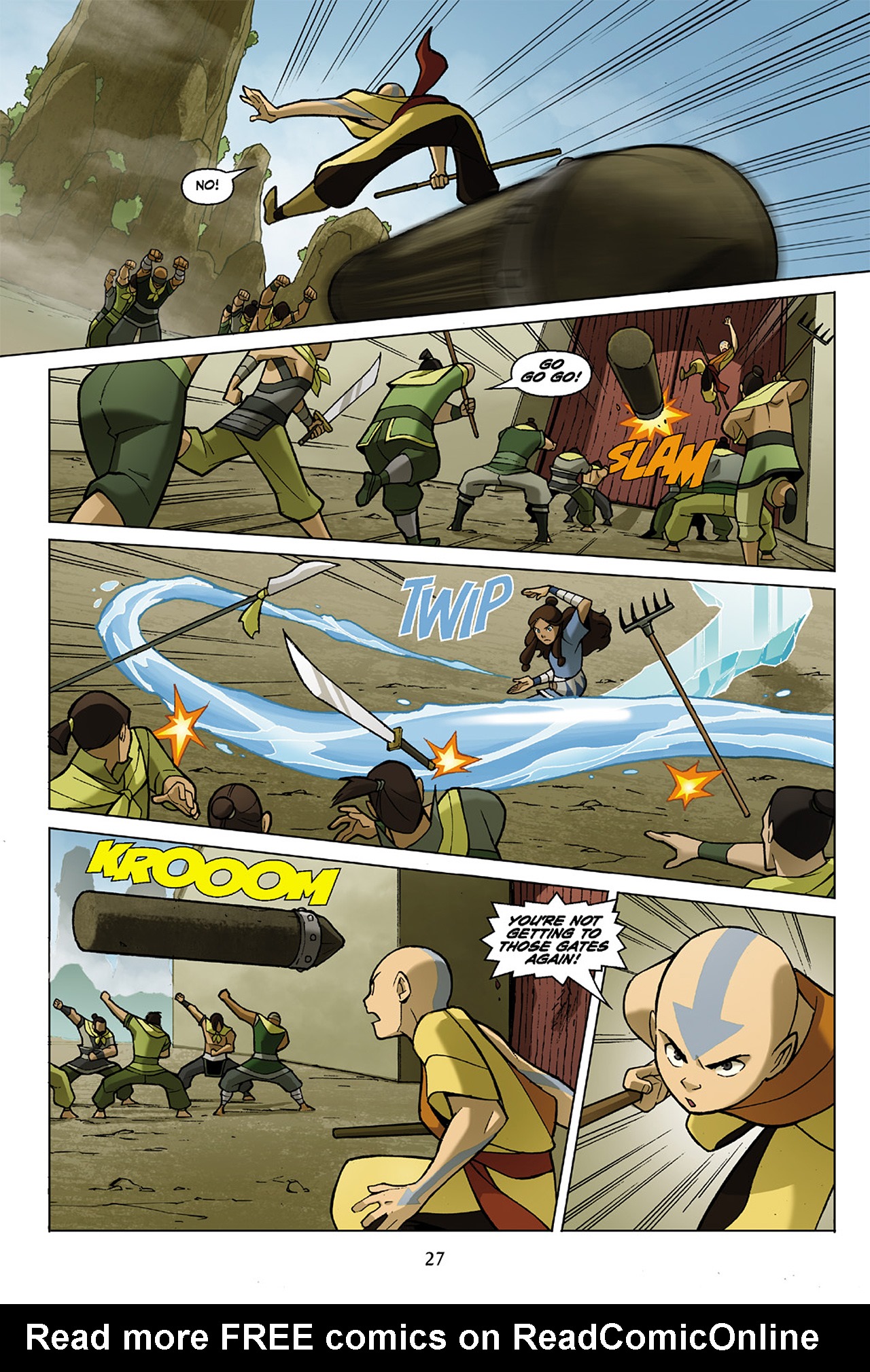 Read online Nickelodeon Avatar: The Last Airbender - The Promise comic -  Issue # Part 3 - 28