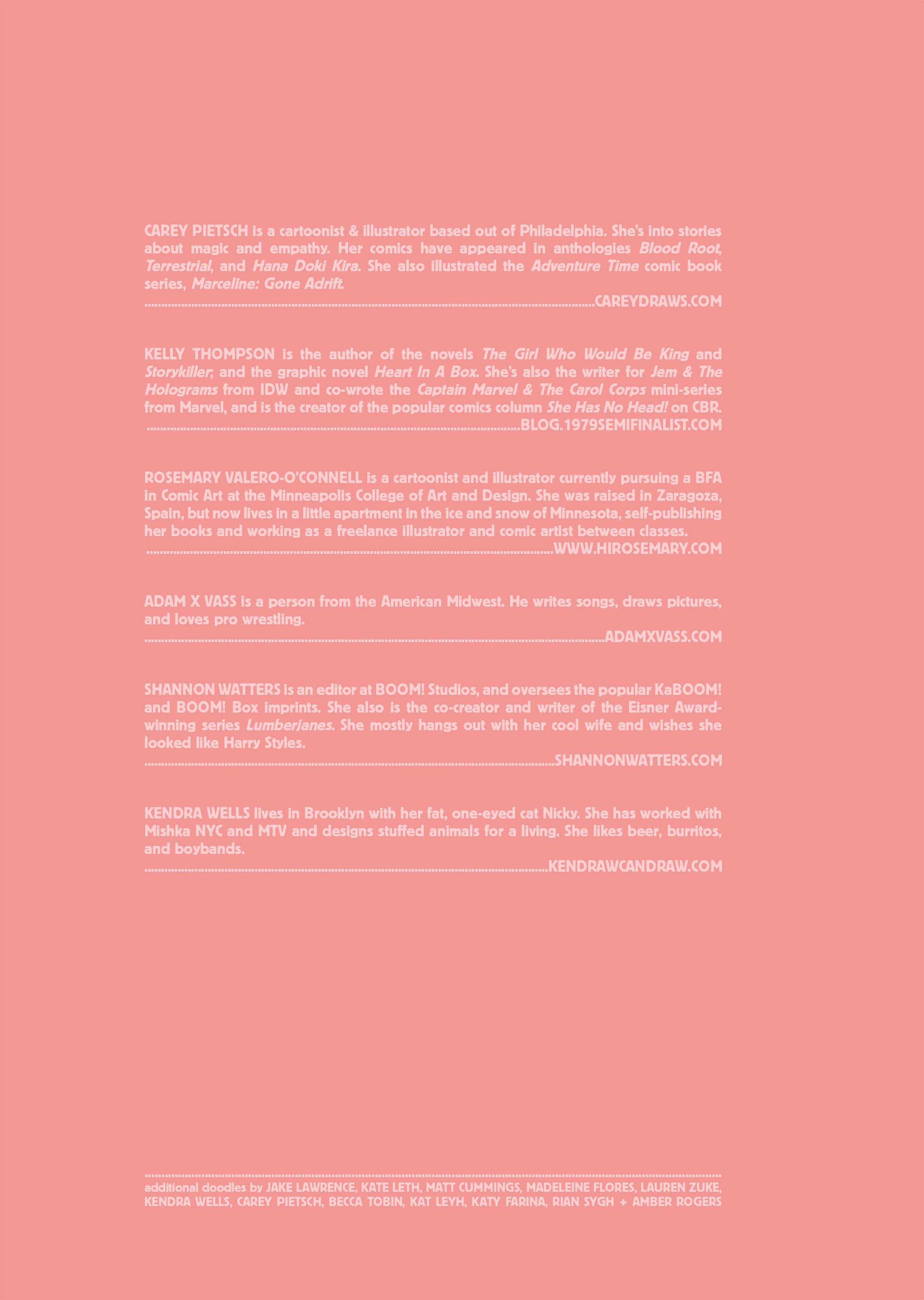 Read online BOOM! Box 2015 Mix Tape comic -  Issue # Full - 48
