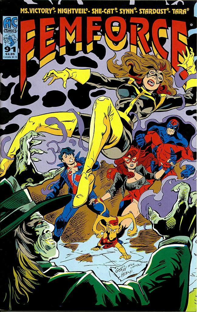 Read online Femforce comic -  Issue #91 - 1