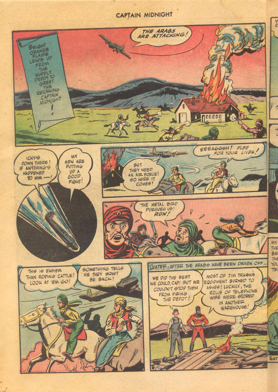Read online Captain Midnight (1942) comic -  Issue #51 - 46