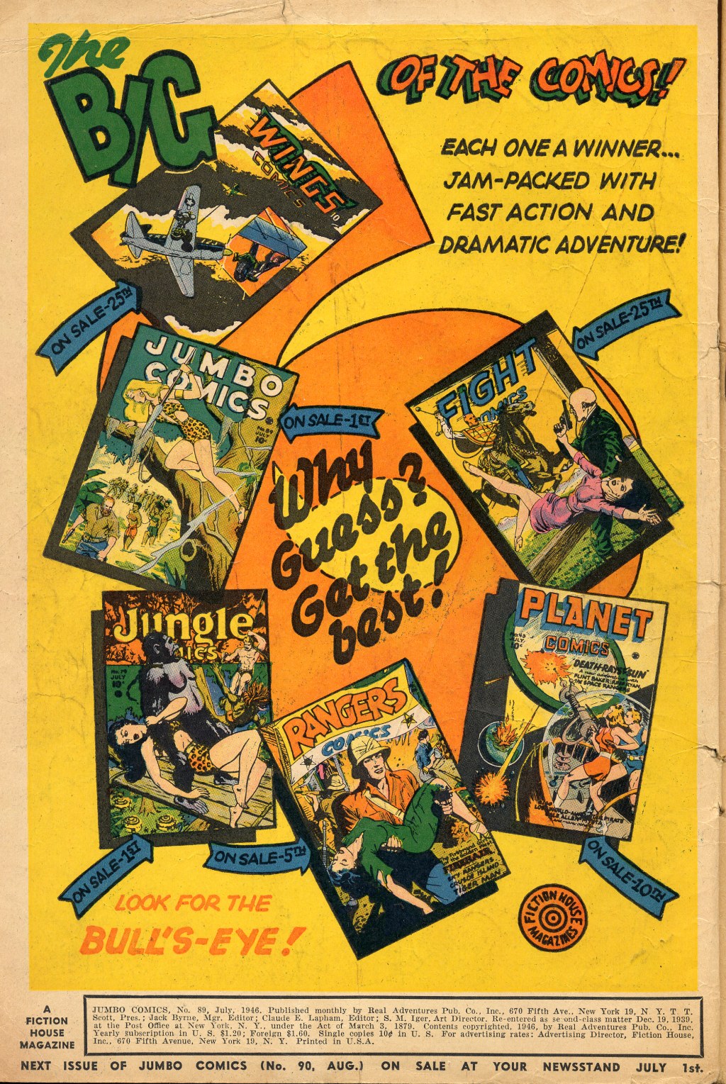 Read online Jumbo Comics comic -  Issue #89 - 3