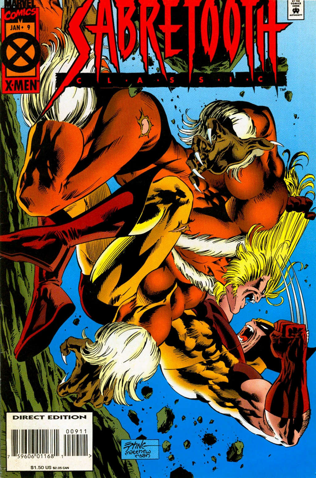 Read online Sabretooth Classic comic -  Issue #9 - 1