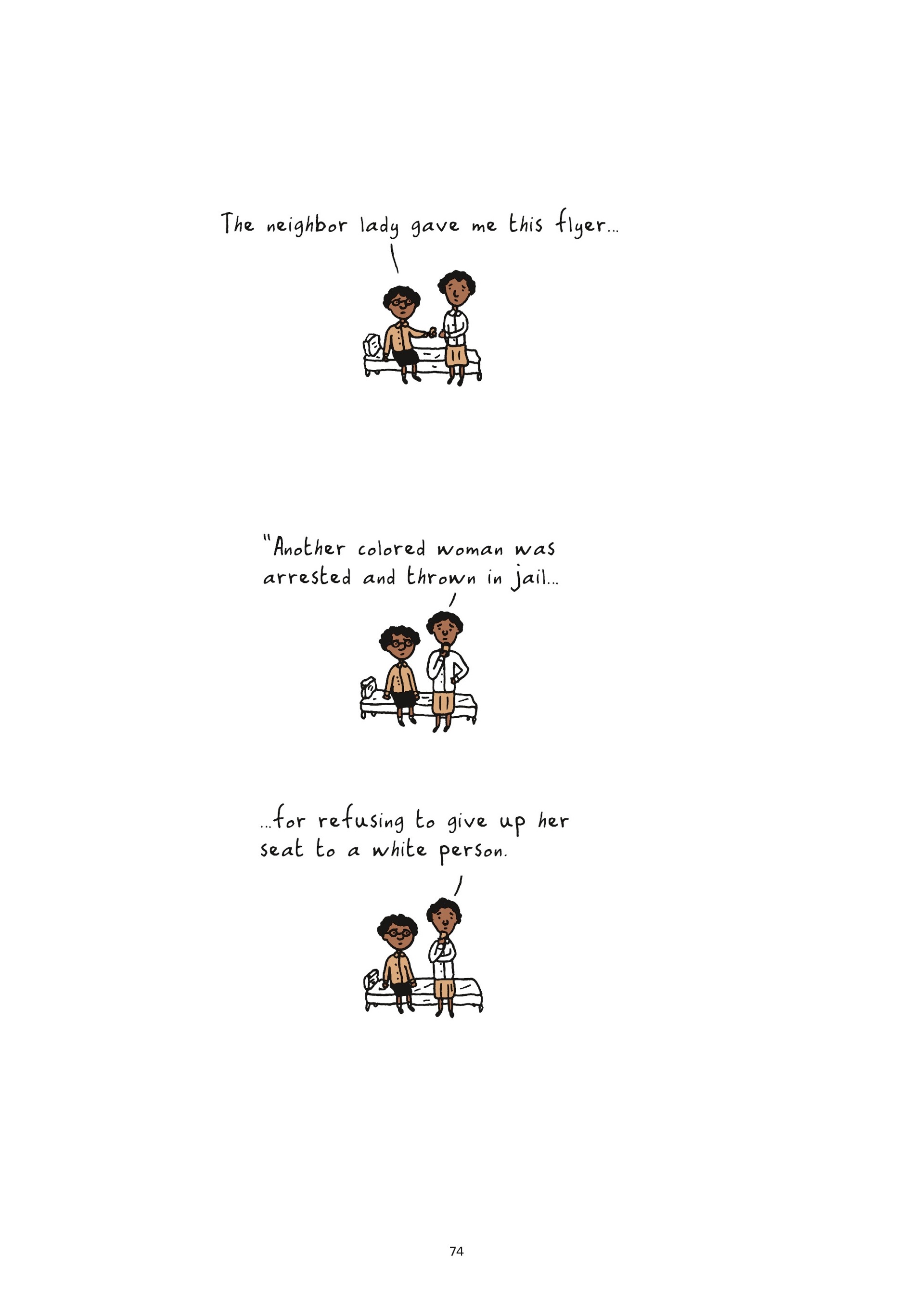 Read online Colored: The Unsung Life of Claudette Colvin comic -  Issue # TPB - 72