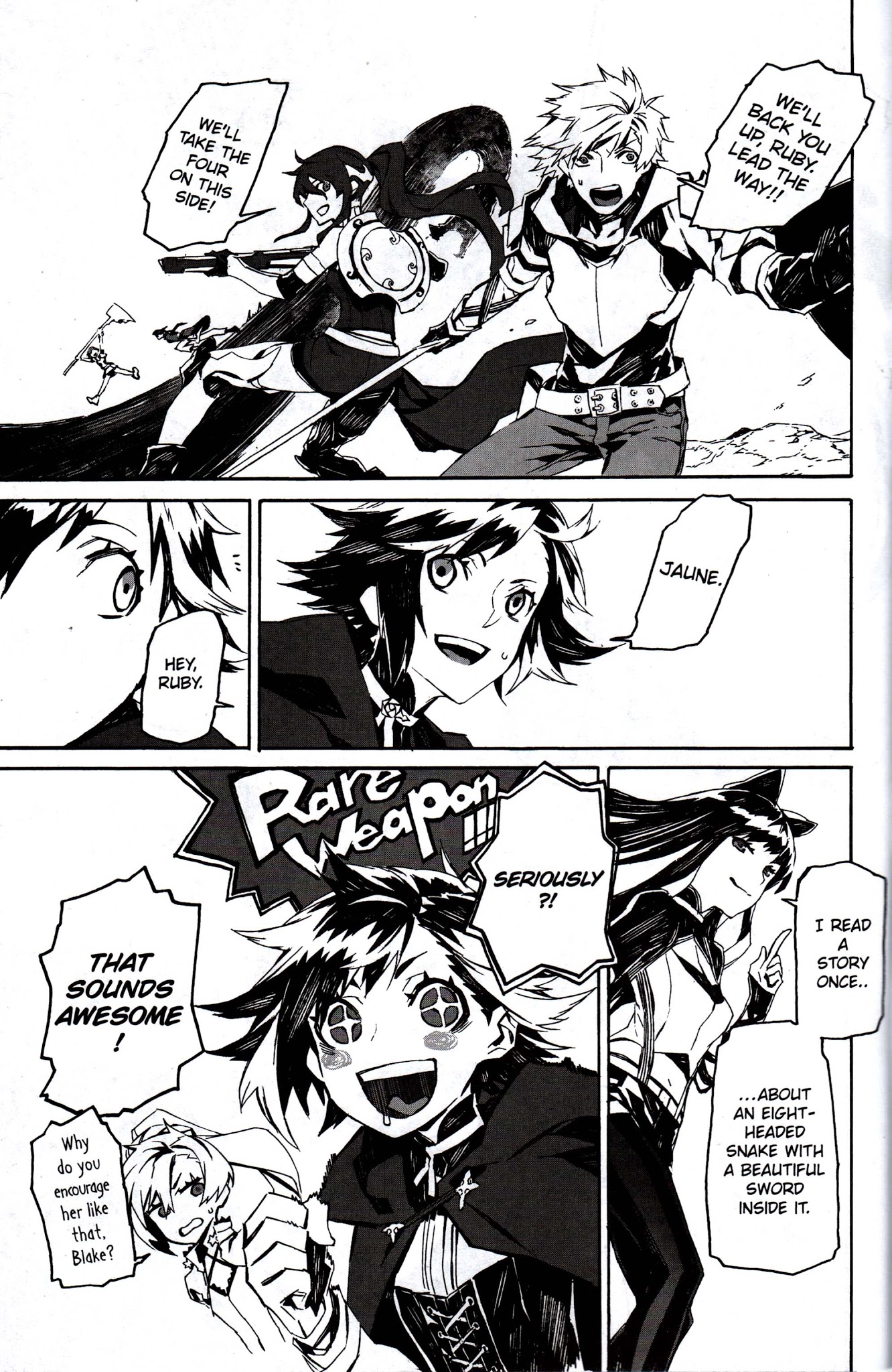 Read online Free Comic Book Day 2018 comic -  Issue # My Hero Academia - RWBY - 31