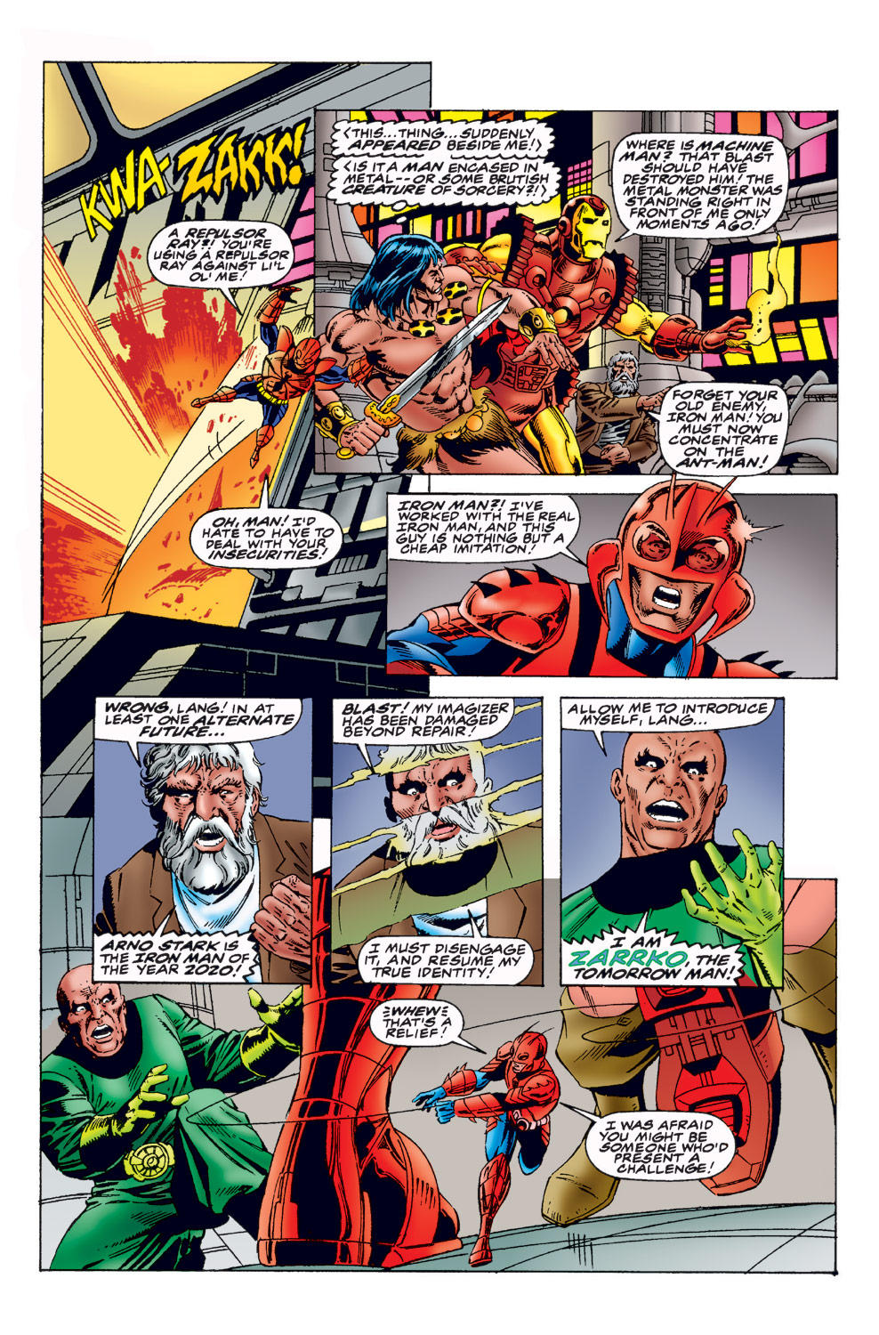 Read online Fantastic Four (1961) comic -  Issue #405 - 13