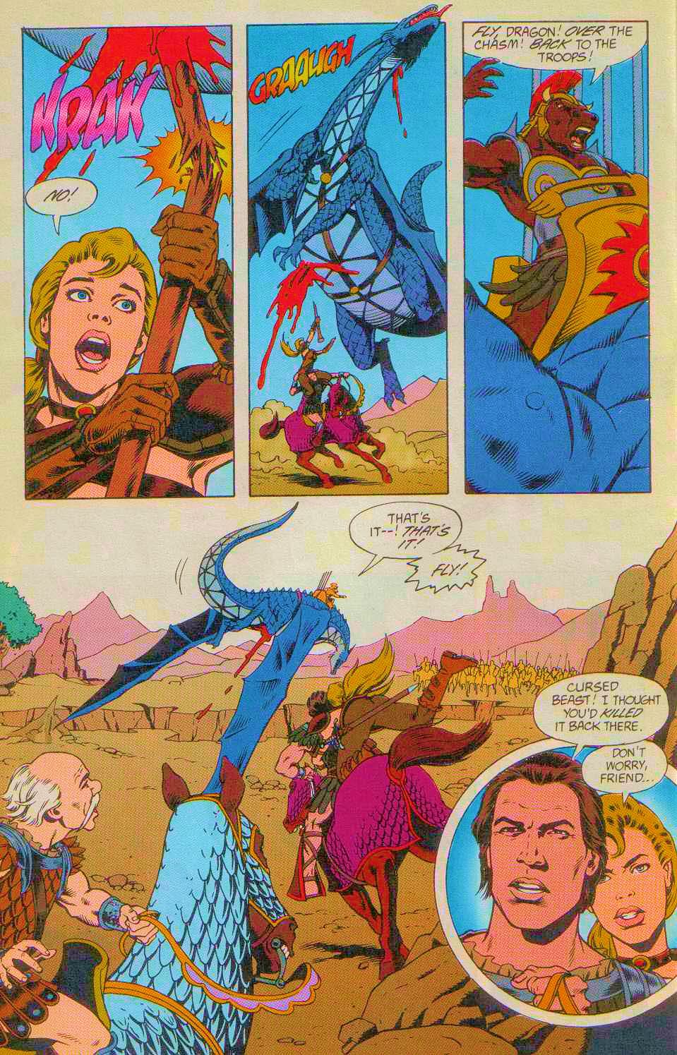 Read online Dragonlance comic -  Issue #22 - 17