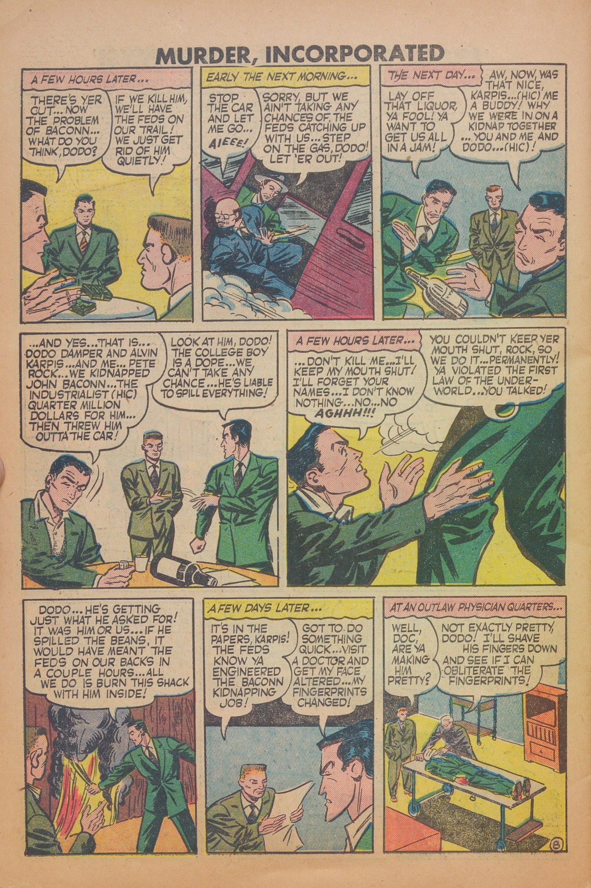 Read online Murder Incorporated (1948) comic -  Issue #11 - 30