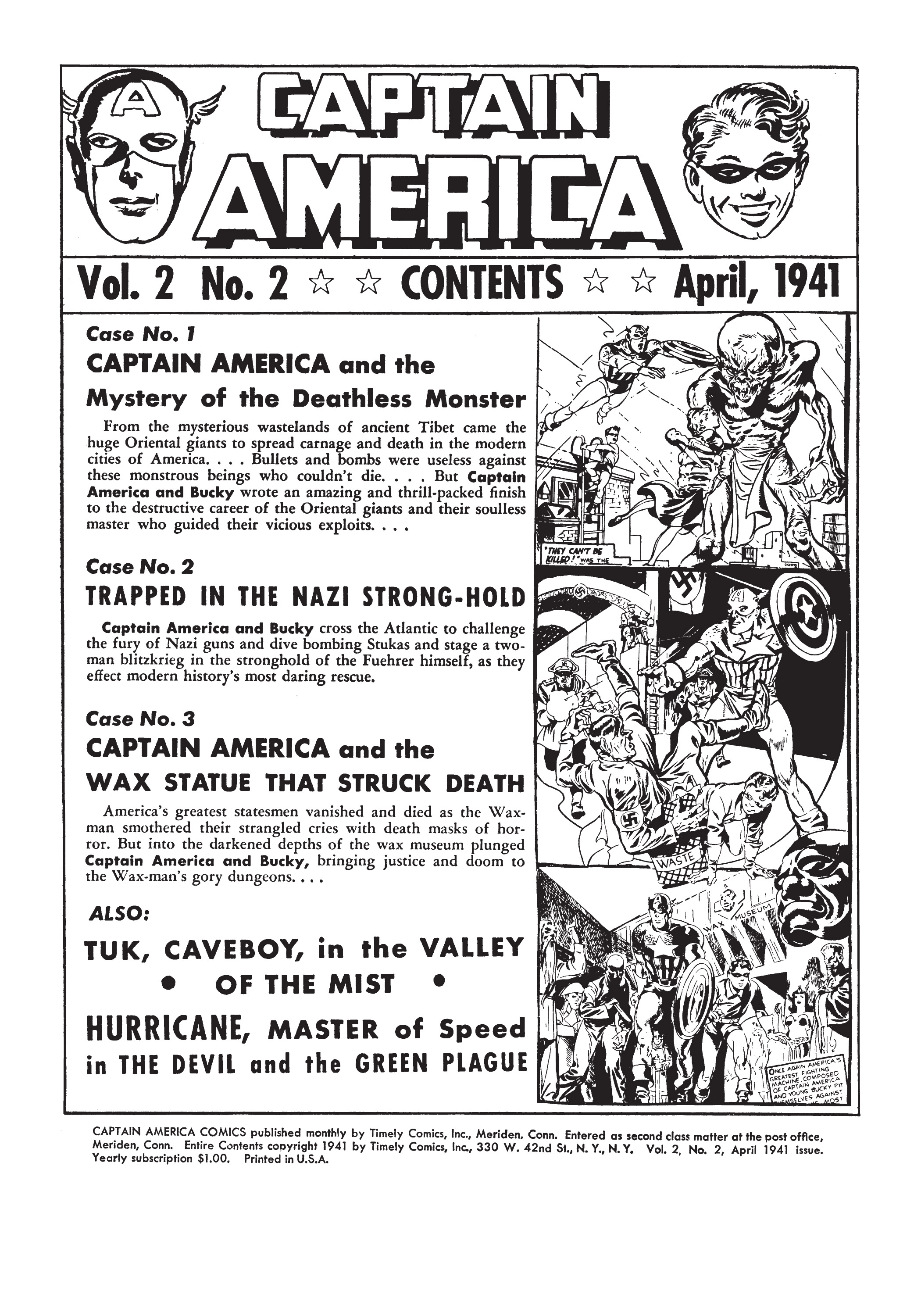 Read online Marvel Masterworks: Golden Age Captain America comic -  Issue # TPB 1 (Part 1) - 77