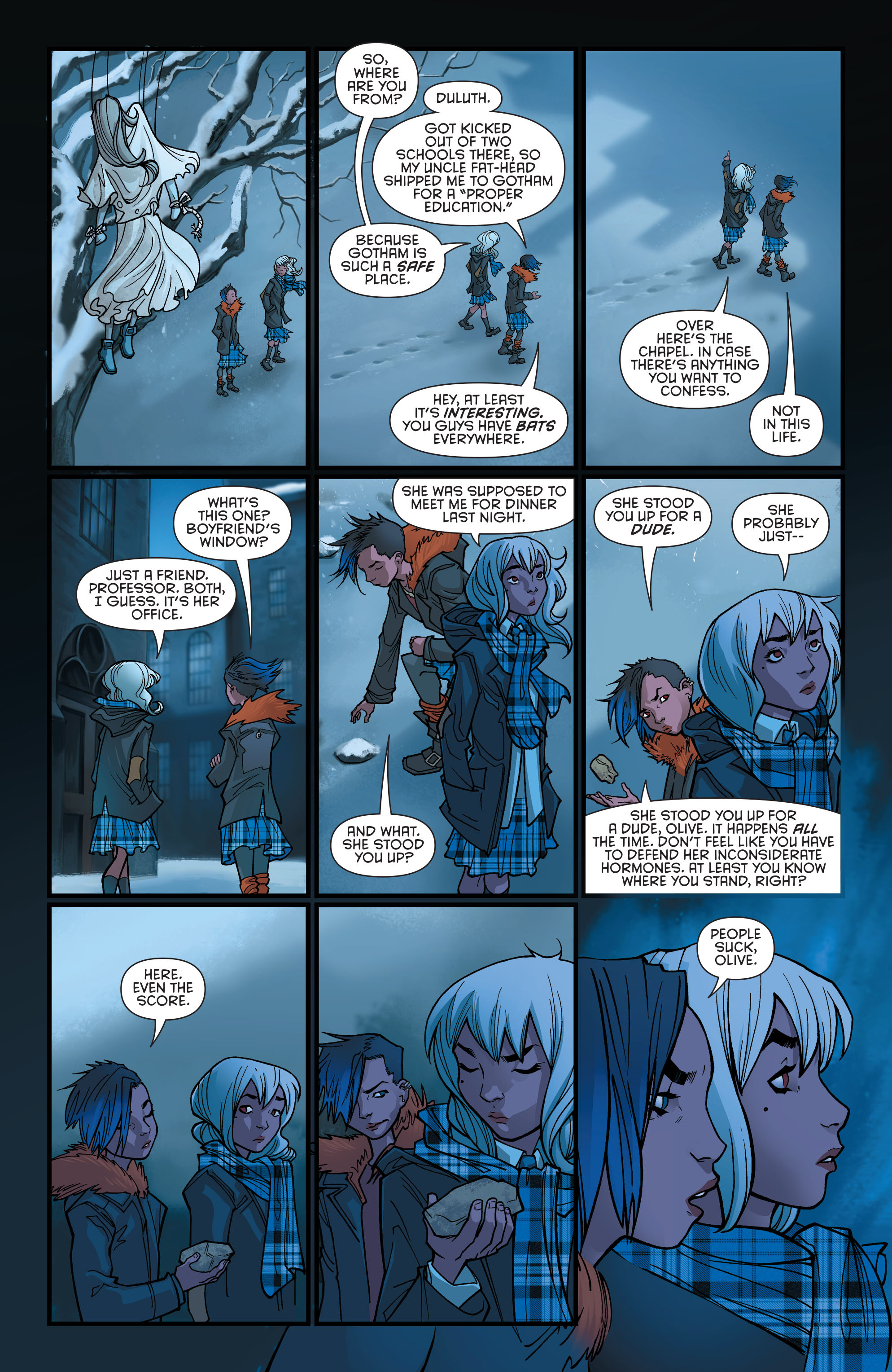 Read online Gotham Academy: Second Semester comic -  Issue #1 - 8
