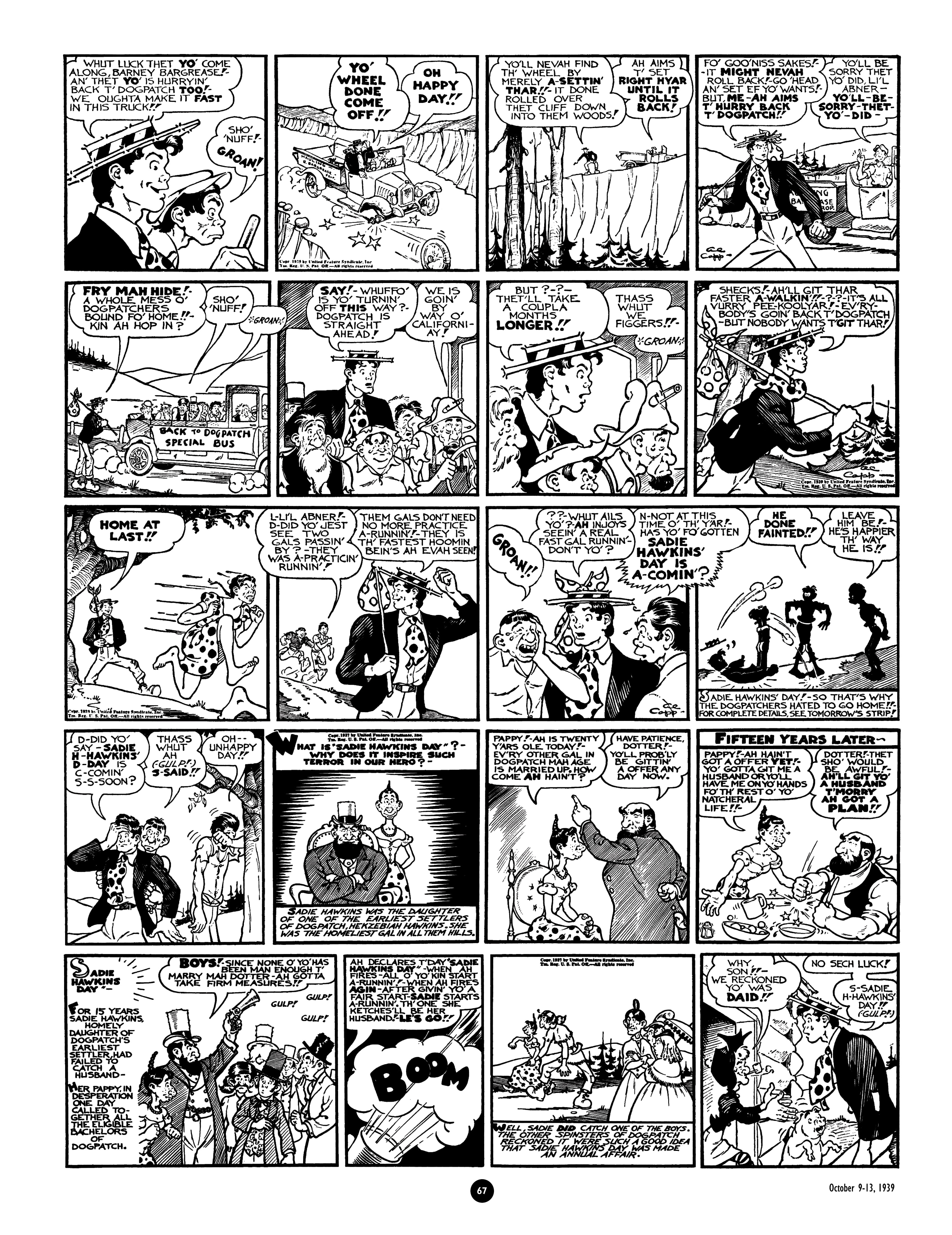 Read online Al Capp's Li'l Abner Complete Daily & Color Sunday Comics comic -  Issue # TPB 3 (Part 1) - 68
