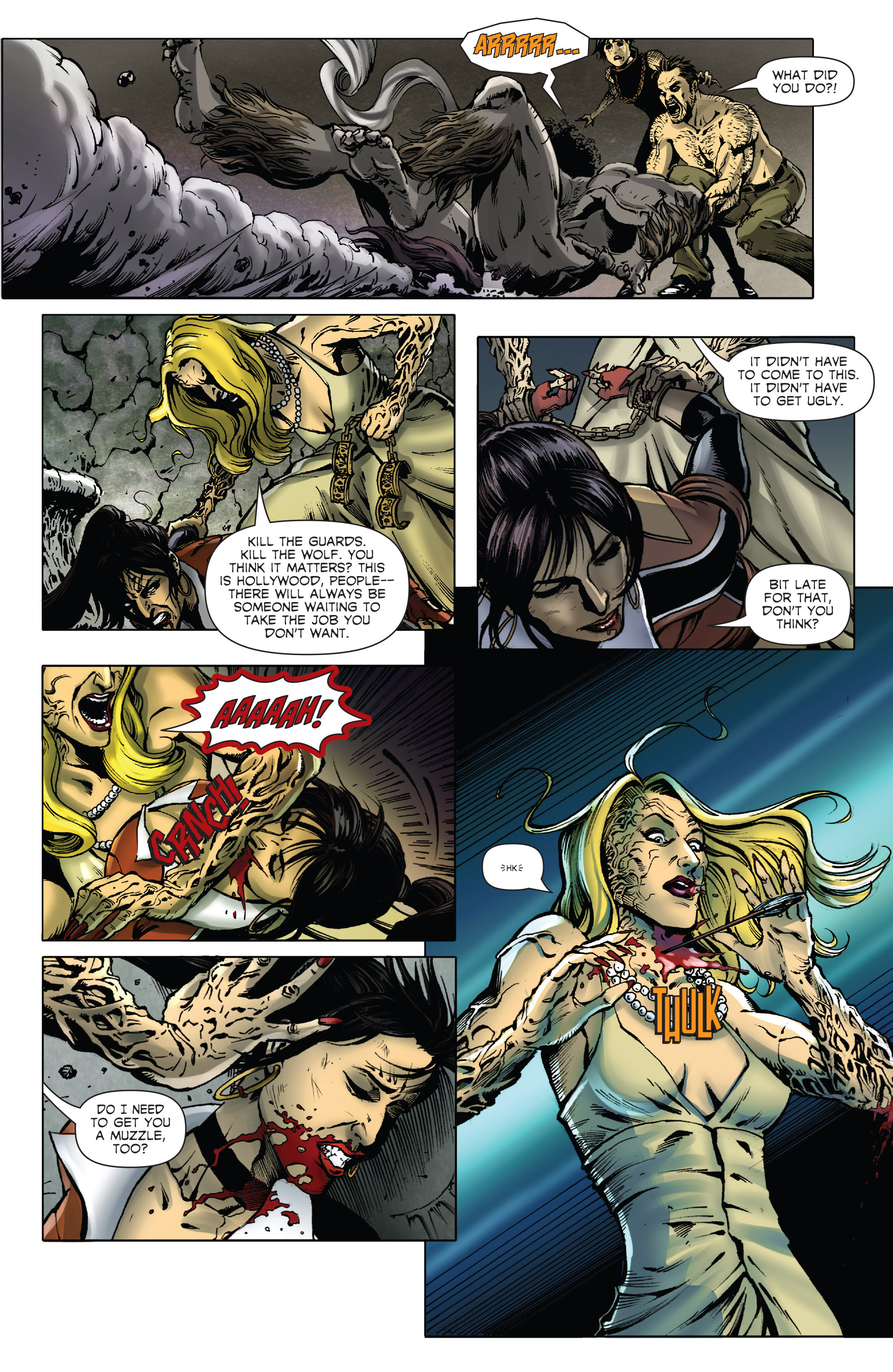 Read online Vampirella (2016) comic -  Issue #5 - 6