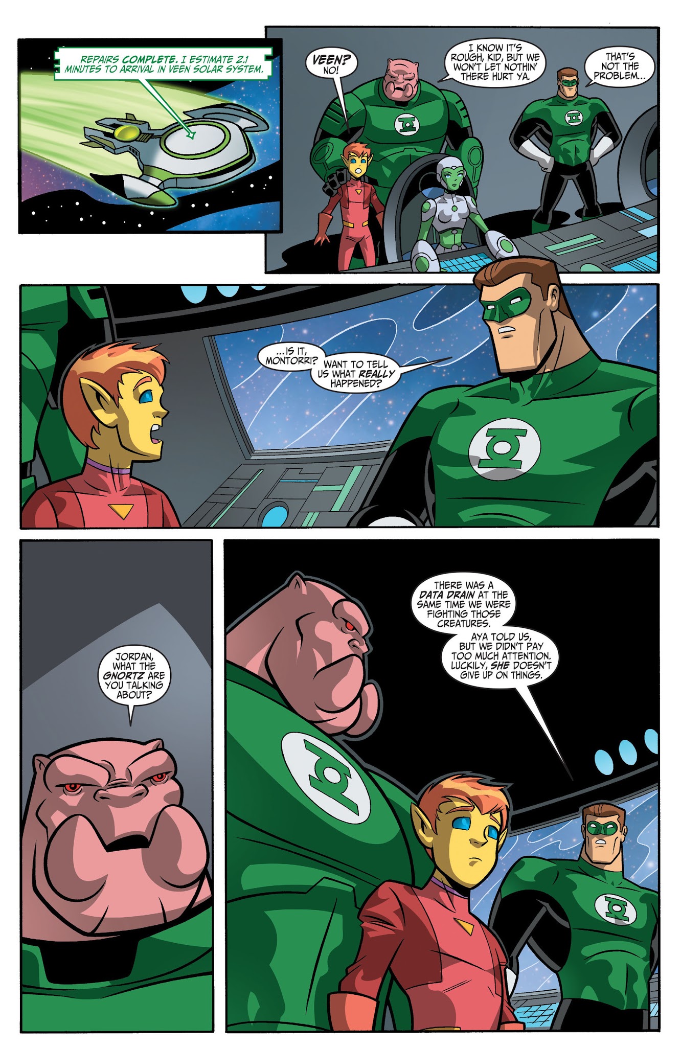 Read online Green Lantern: The Animated Series comic -  Issue #10 - 16