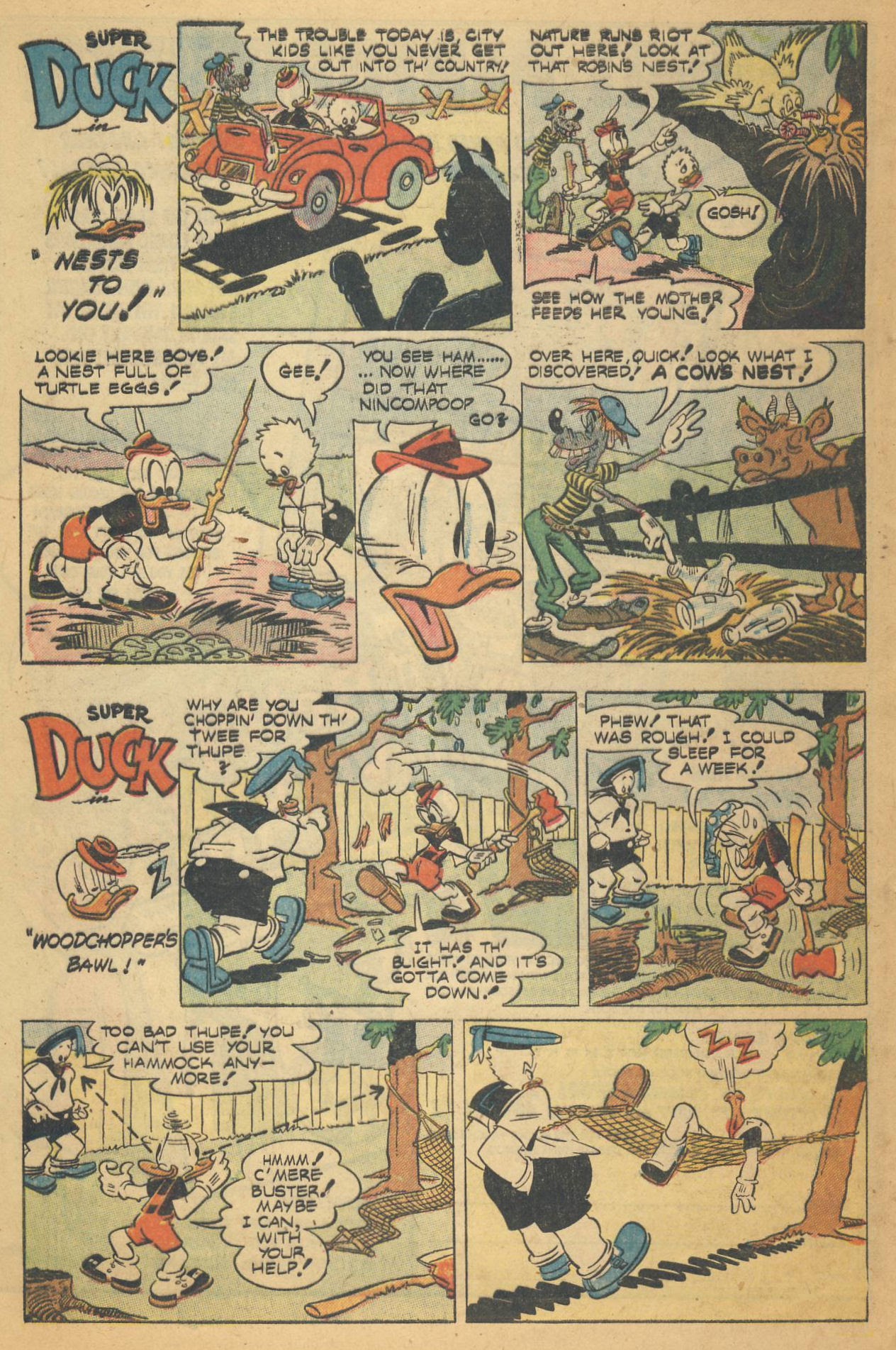 Read online Super Duck Comics comic -  Issue #54 - 32