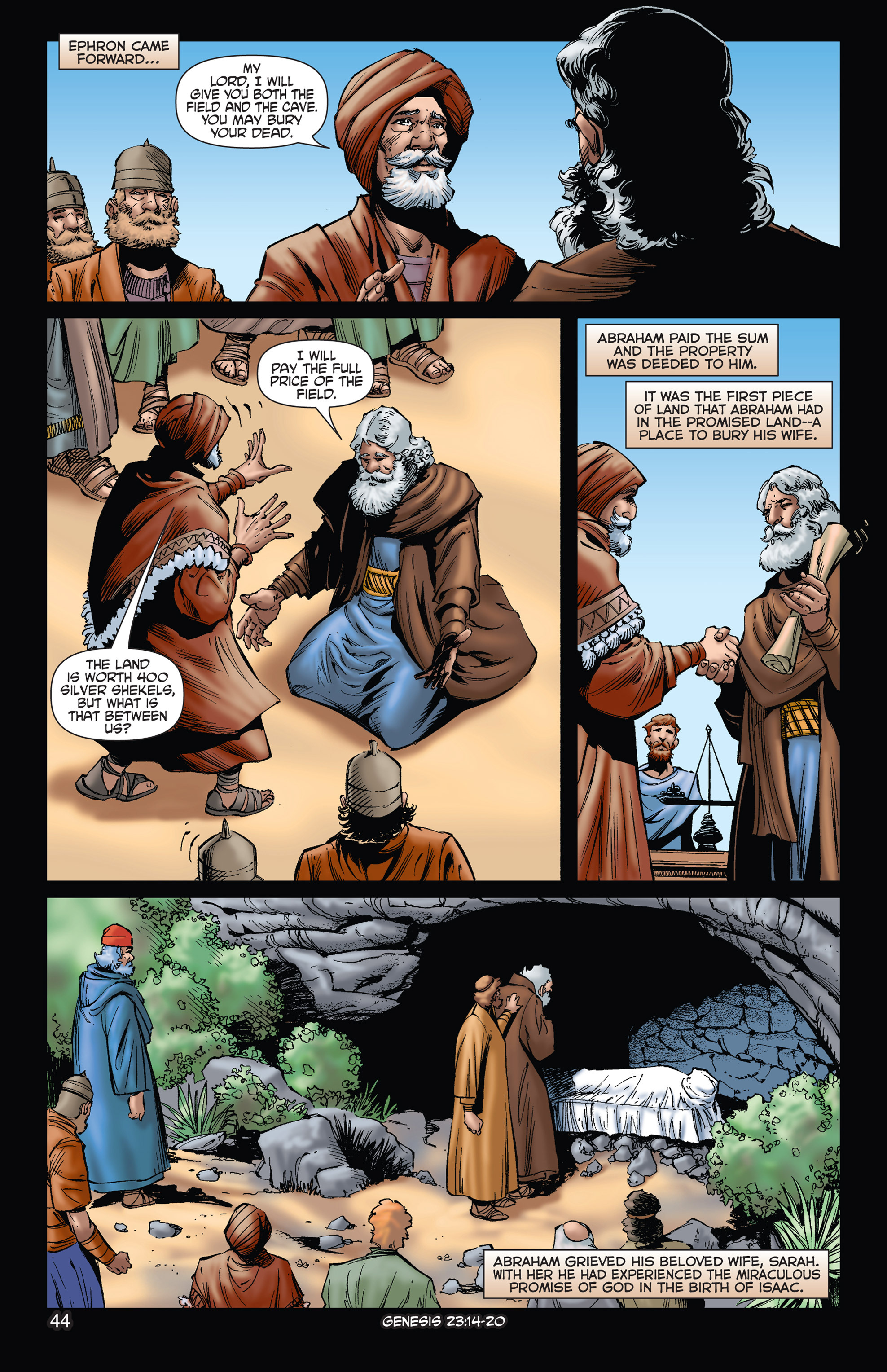 Read online The Kingstone Bible comic -  Issue #2 - 48