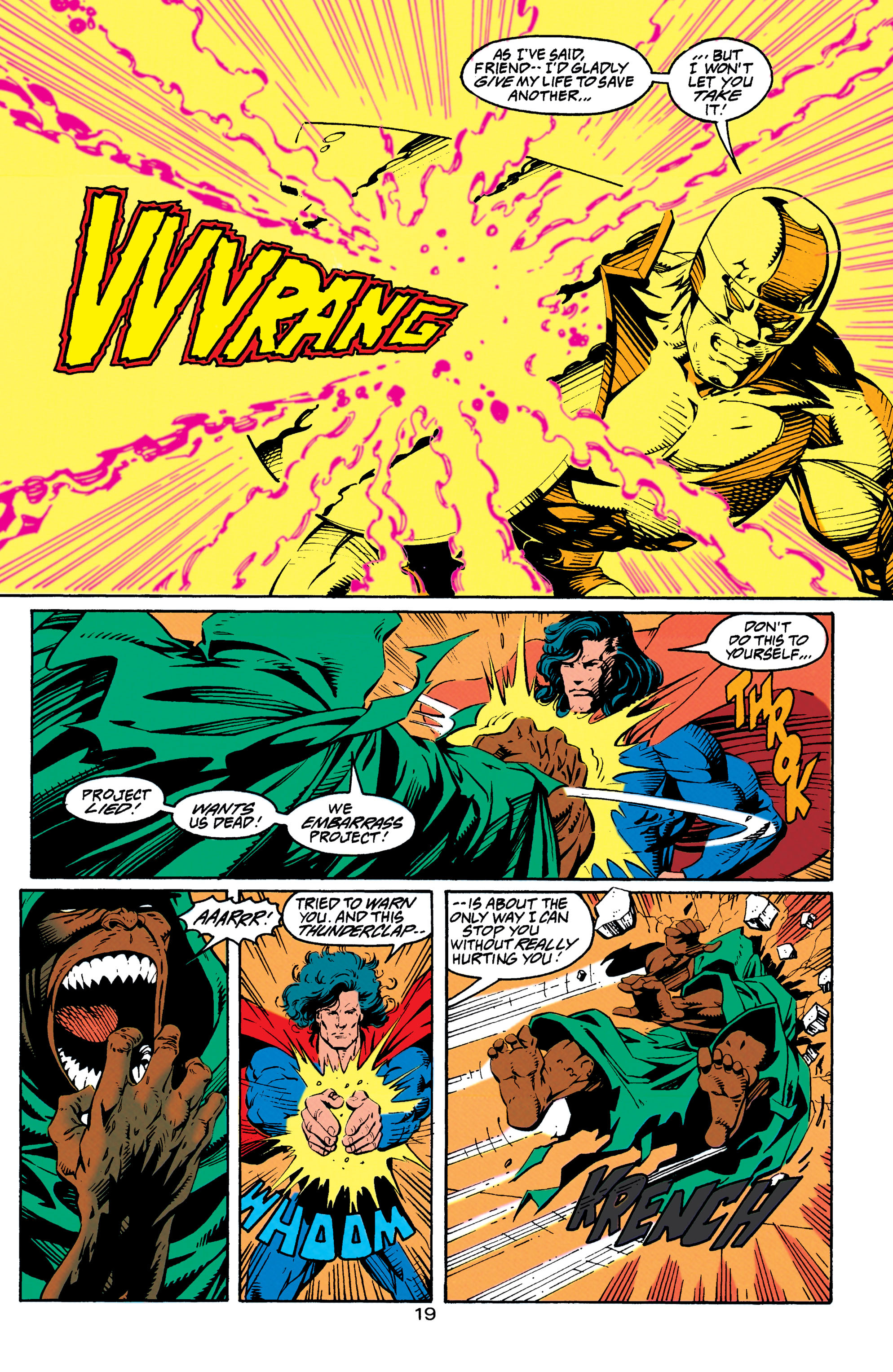 Read online Adventures of Superman (1987) comic -  Issue #511 - 19