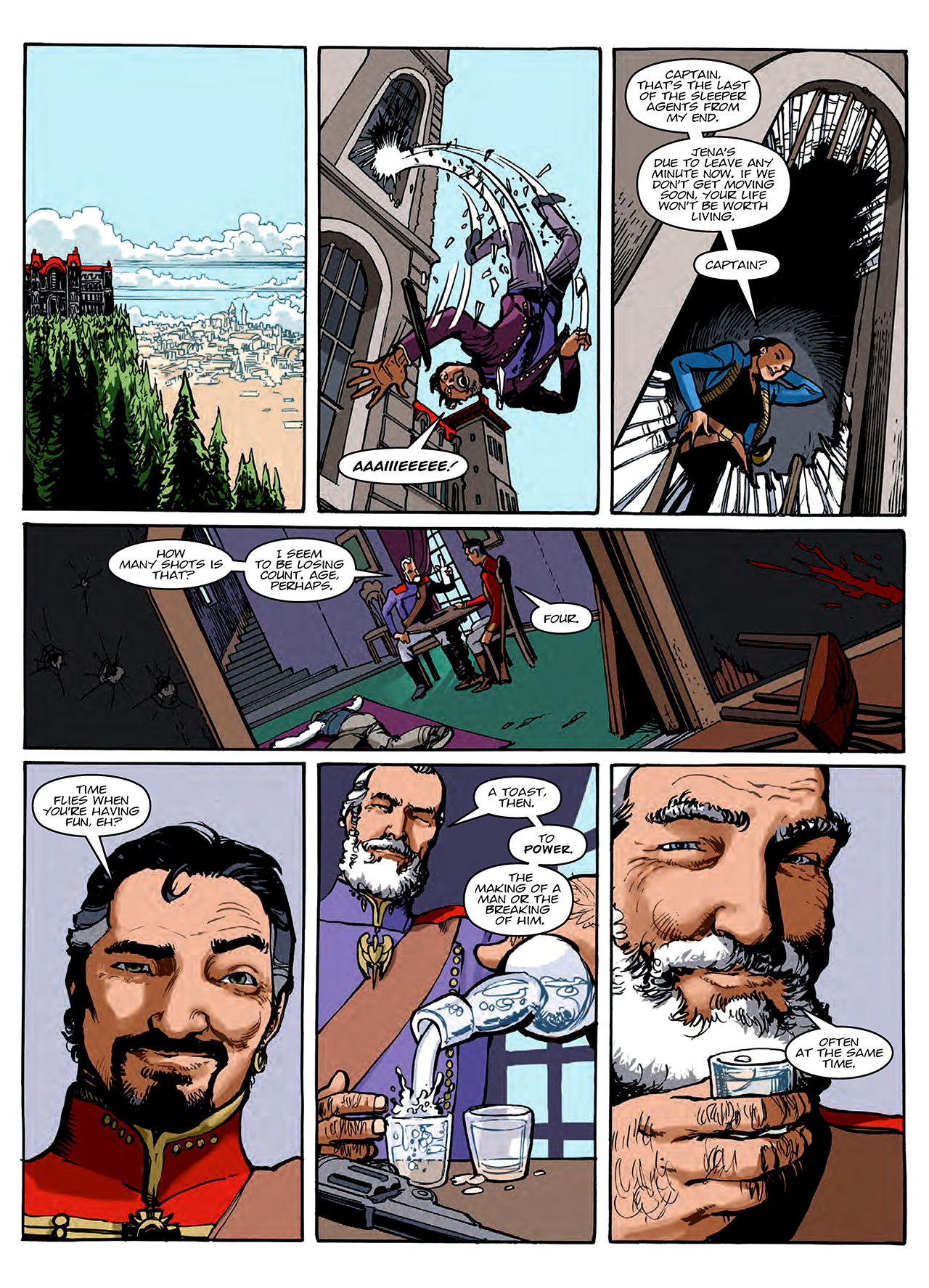 Read online Nikolai Dante comic -  Issue # TPB 11 - 183