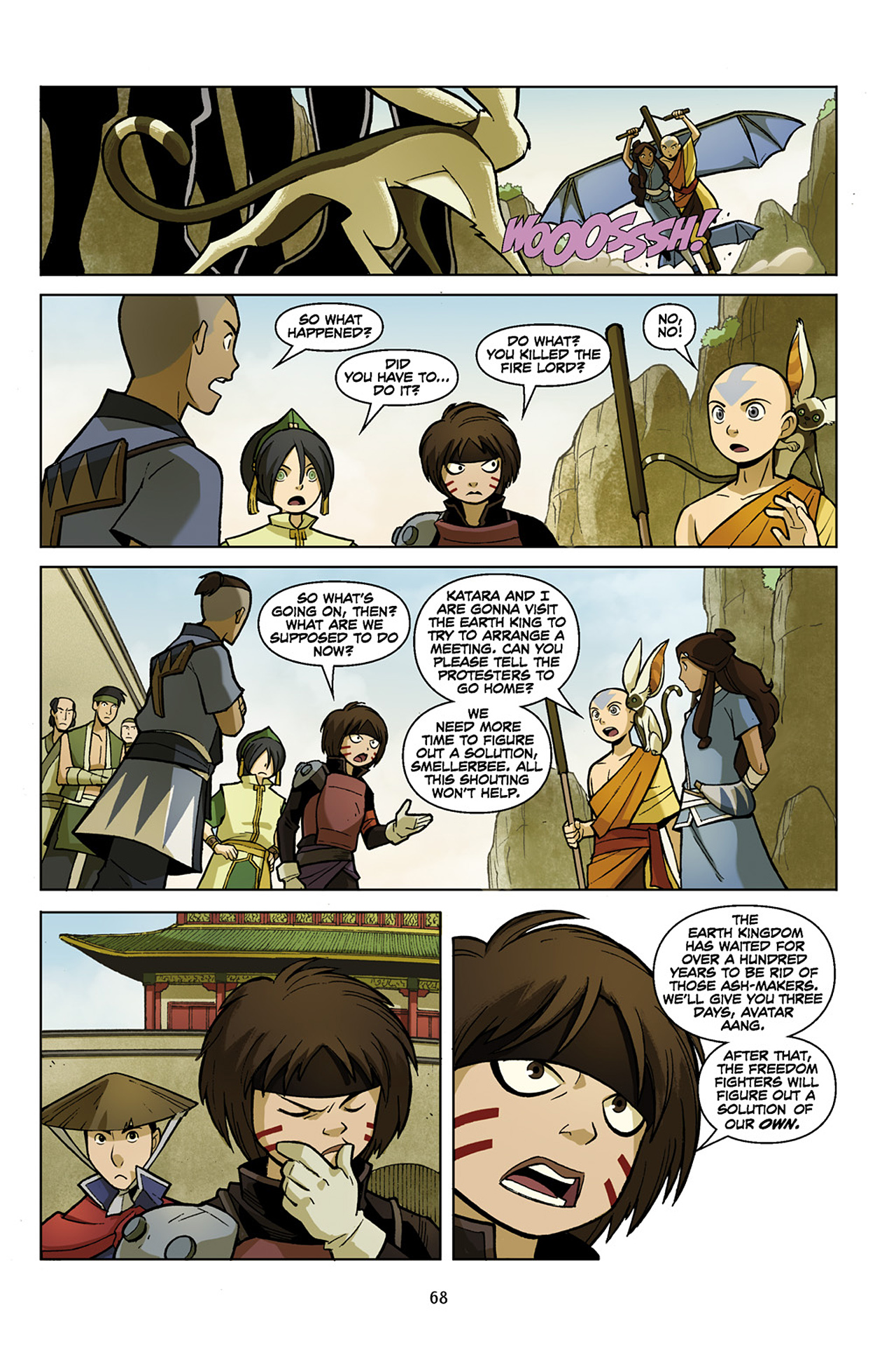 Read online Nickelodeon Avatar: The Last Airbender - The Promise comic -  Issue # Part 1 - 69