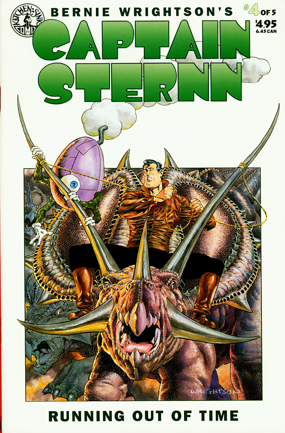 Read online Captain Sternn: Running Out of Time comic -  Issue #4 - 1