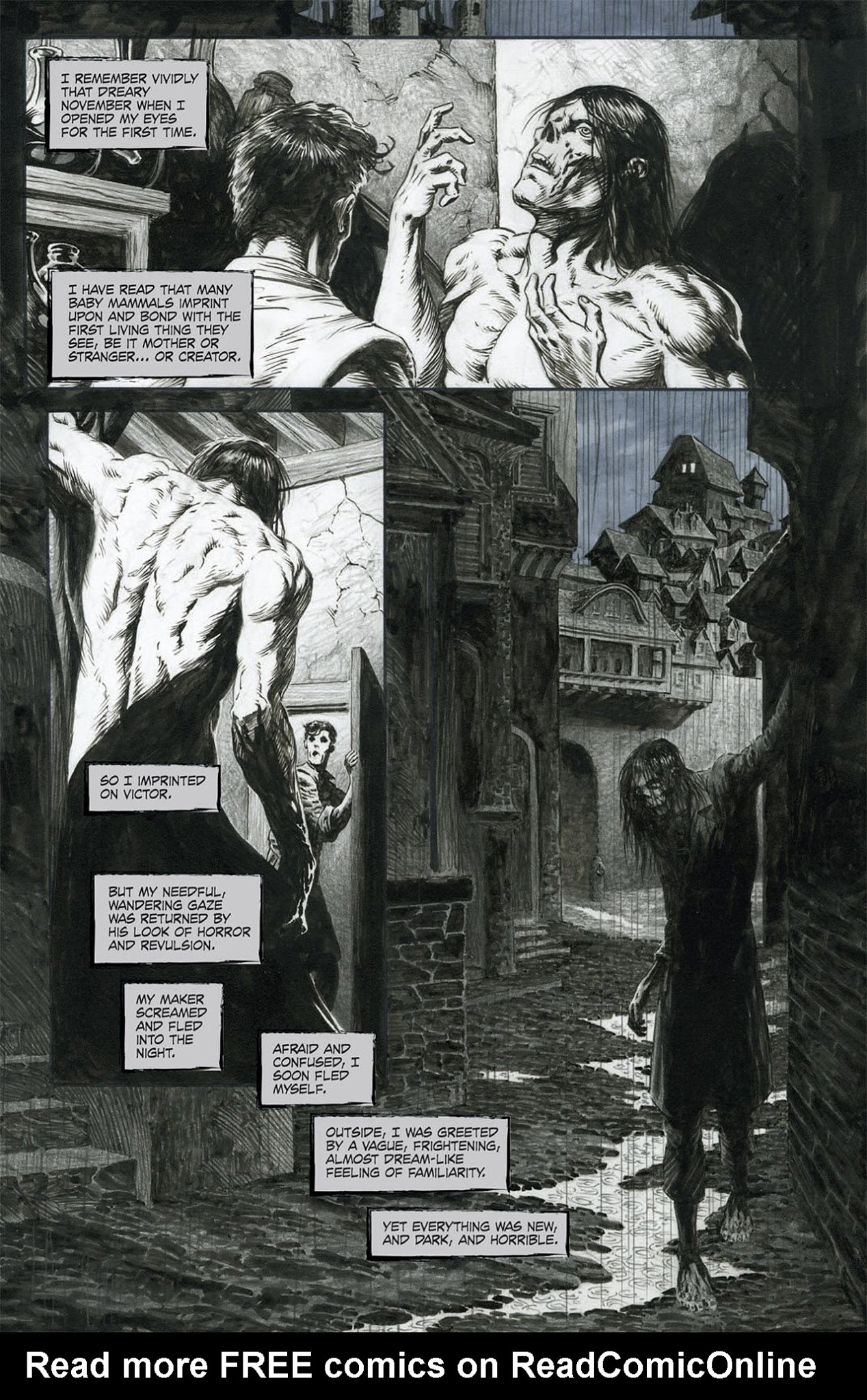 Read online Frankenstein Alive, Alive! comic -  Issue #1 - 13