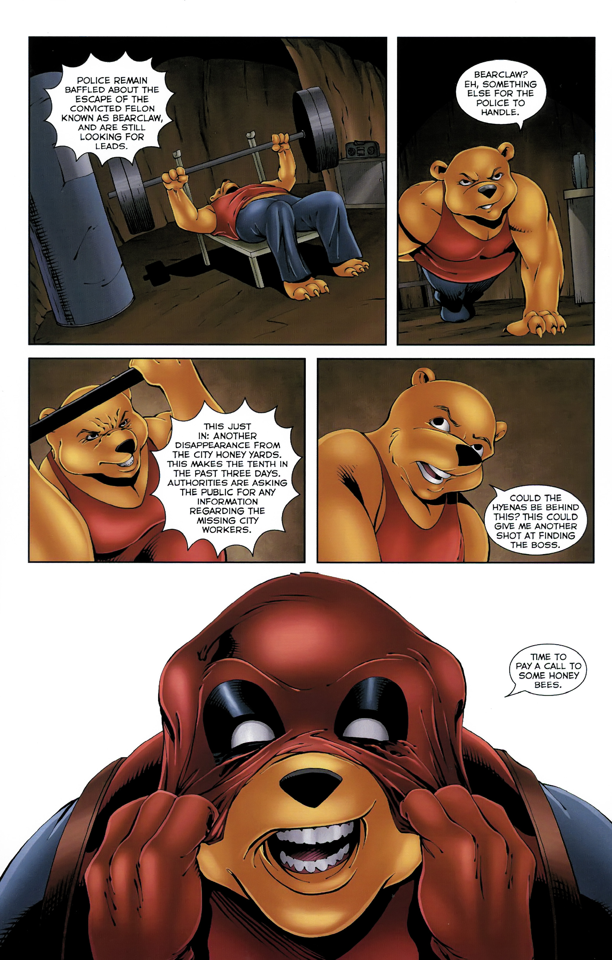 Read online Dead Pooh comic -  Issue #3 - 13