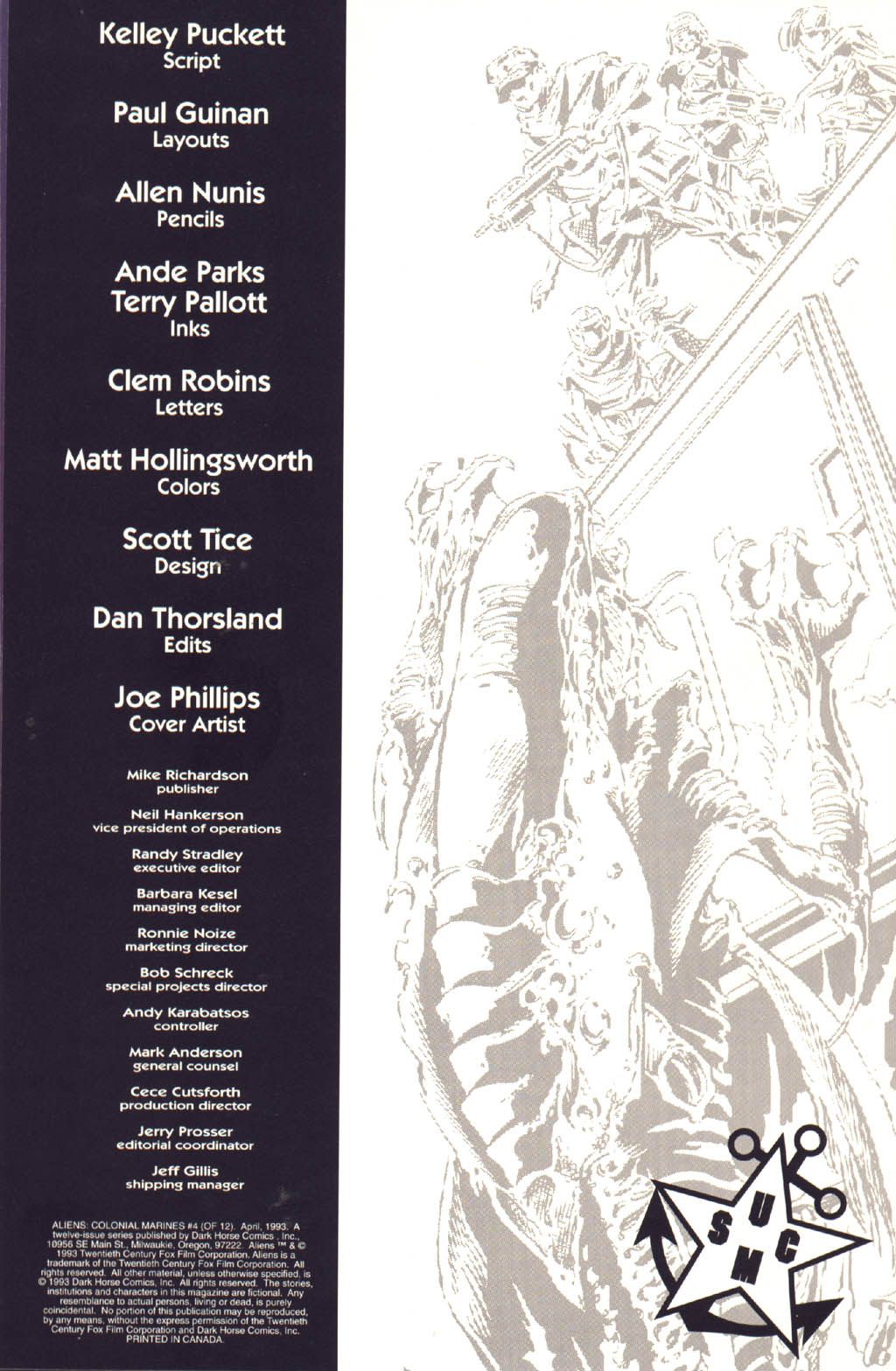 Read online Aliens: Colonial Marines comic -  Issue #4 - 2