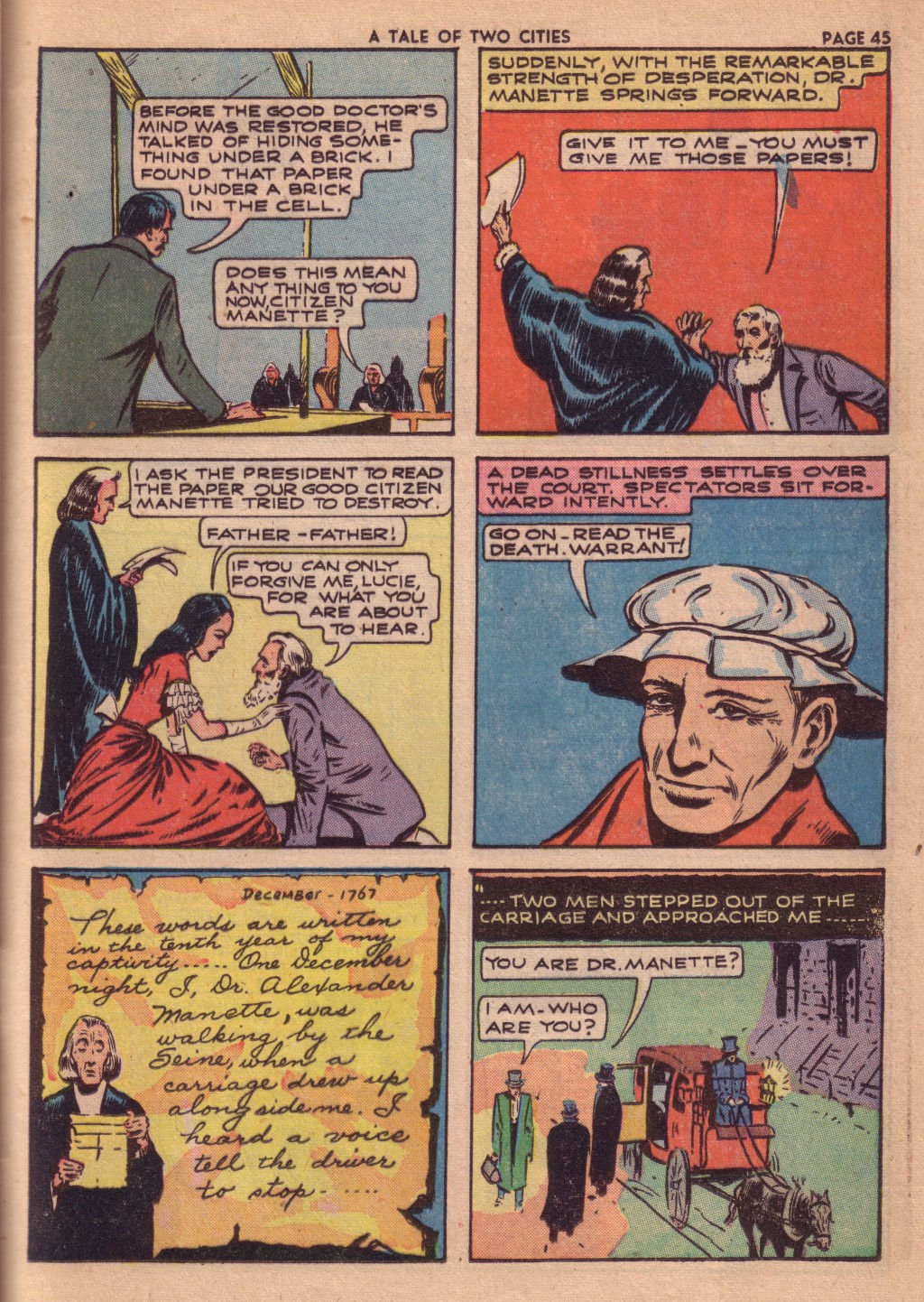 Read online Classics Illustrated comic -  Issue #6 - 47