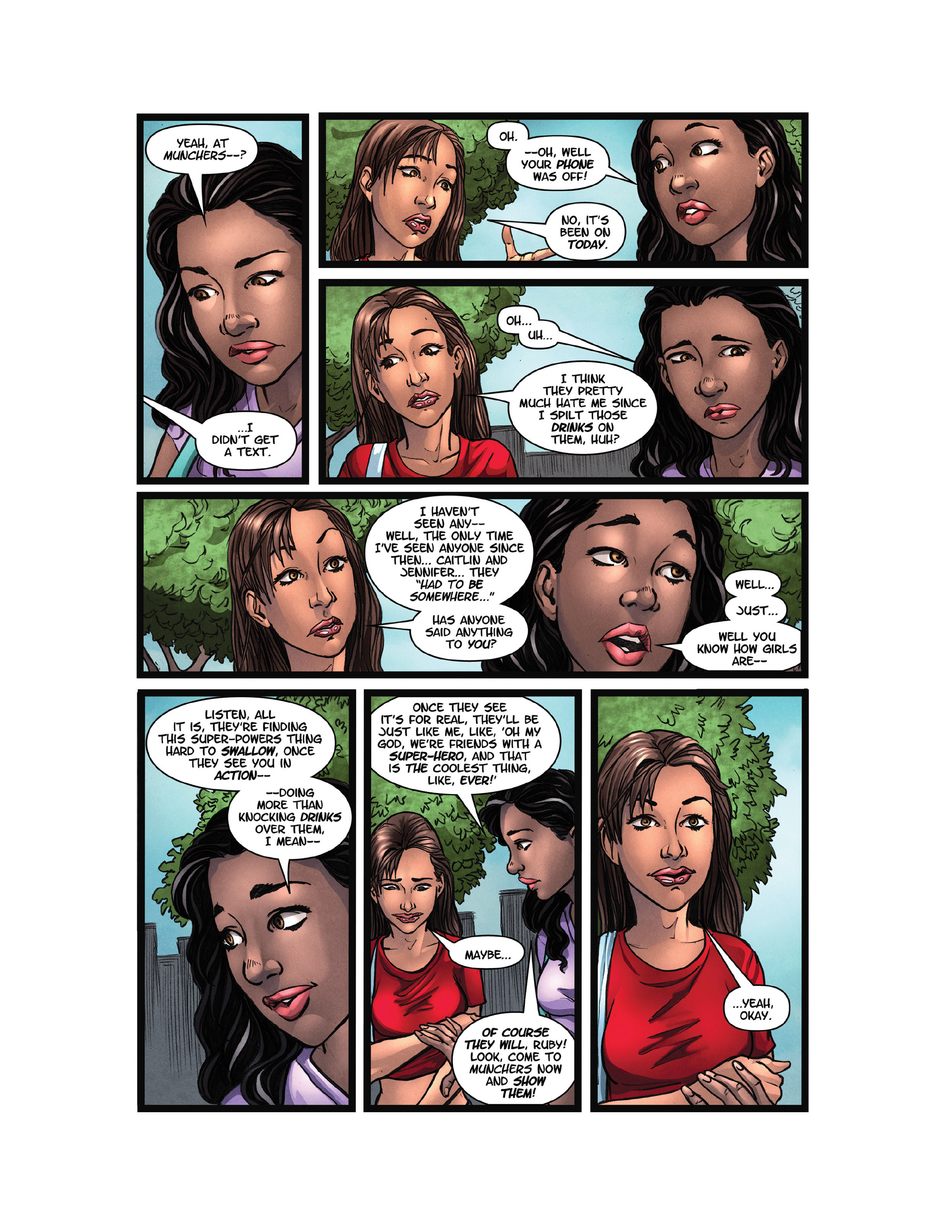 Read online Geek-Girl comic -  Issue #1 - 16