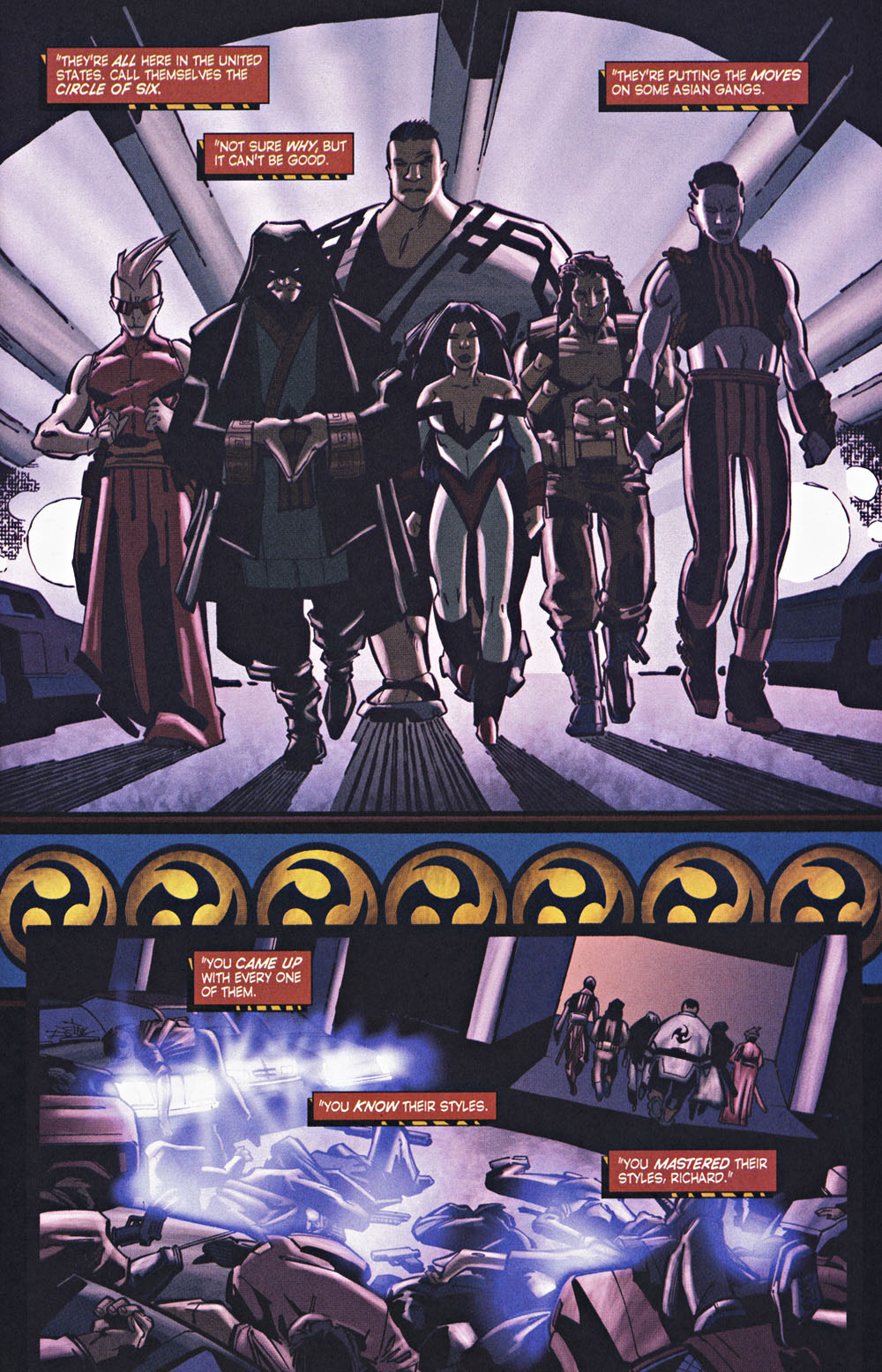 Read online Richard Dragon comic -  Issue #1 - 14