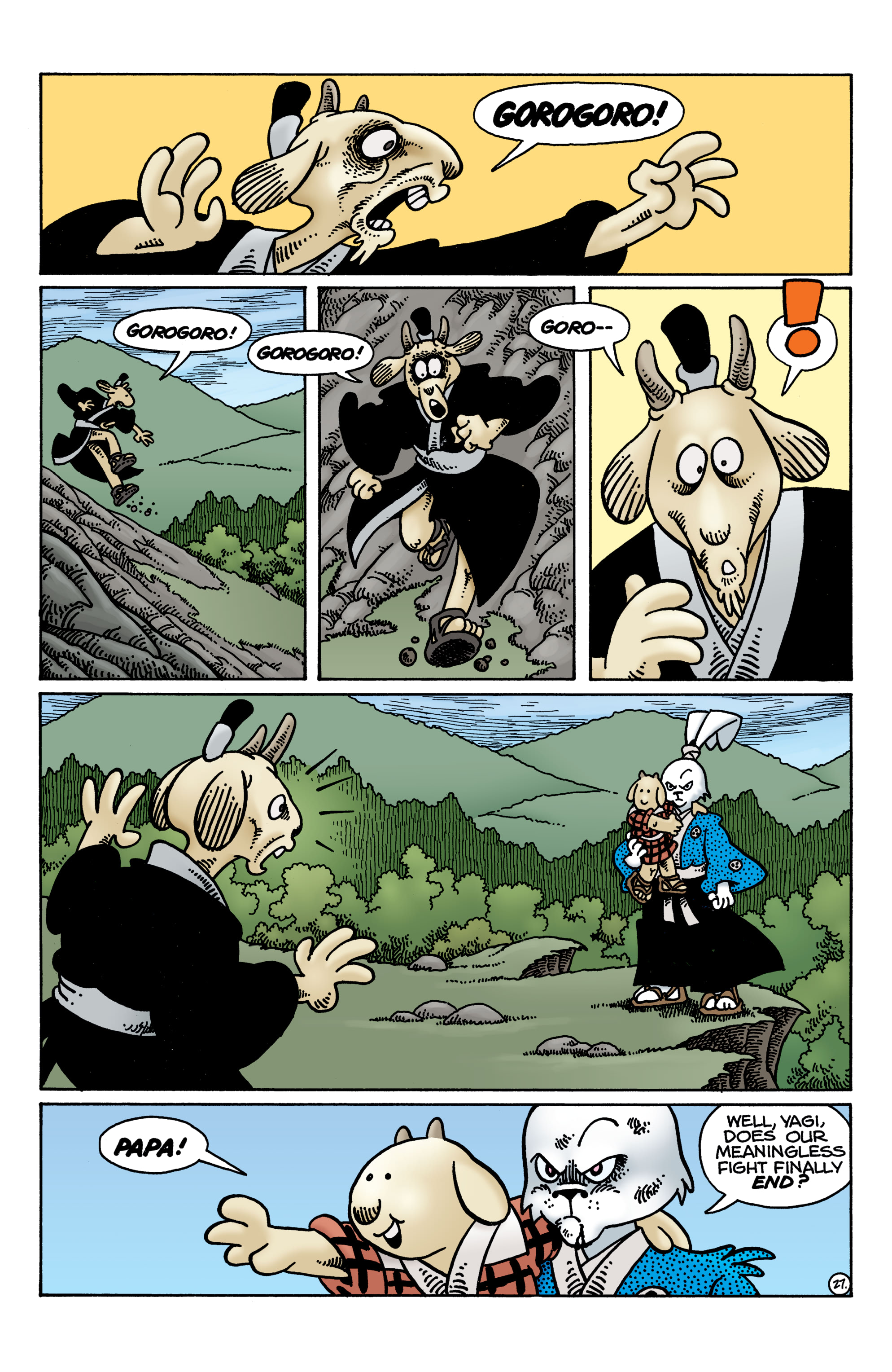 Read online Usagi Yojimbo: Lone Goat and Kid comic -  Issue #6 - 29