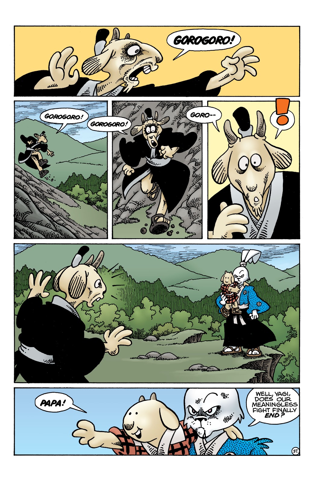 Usagi Yojimbo: Lone Goat and Kid issue 6 - Page 29