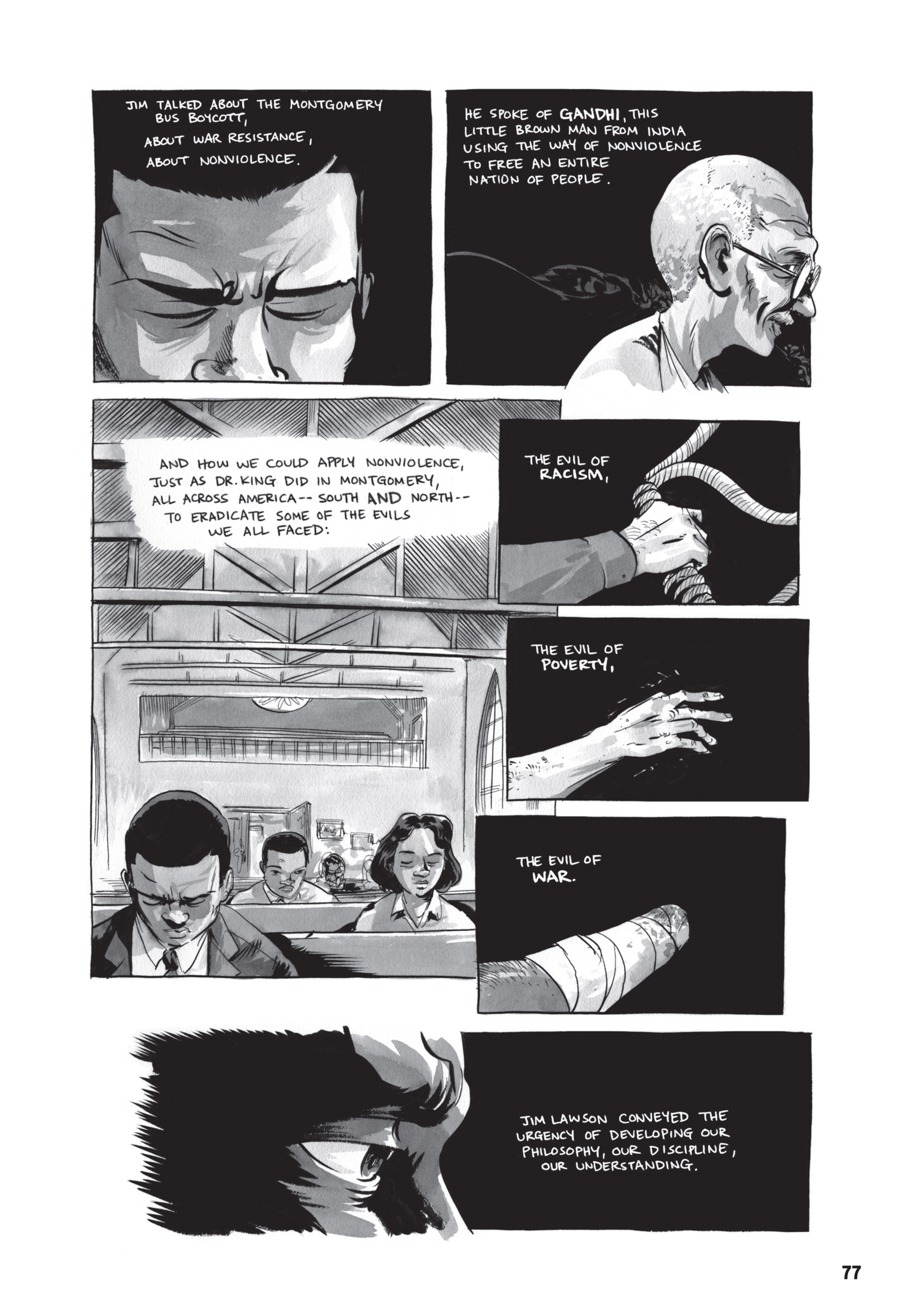 Read online March comic -  Issue #1 - 75