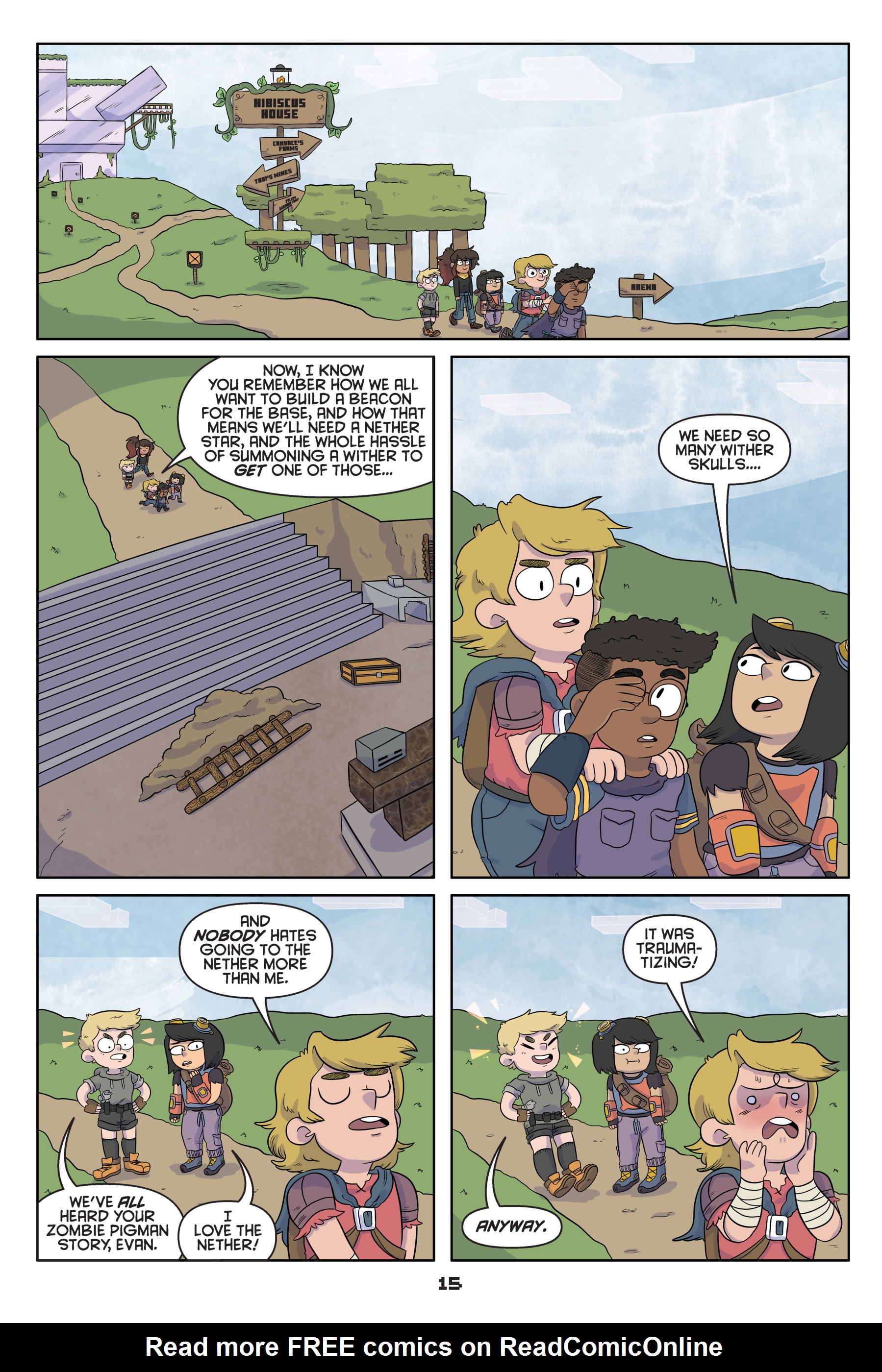 Read online Minecraft comic -  Issue # TPB 1 - 16