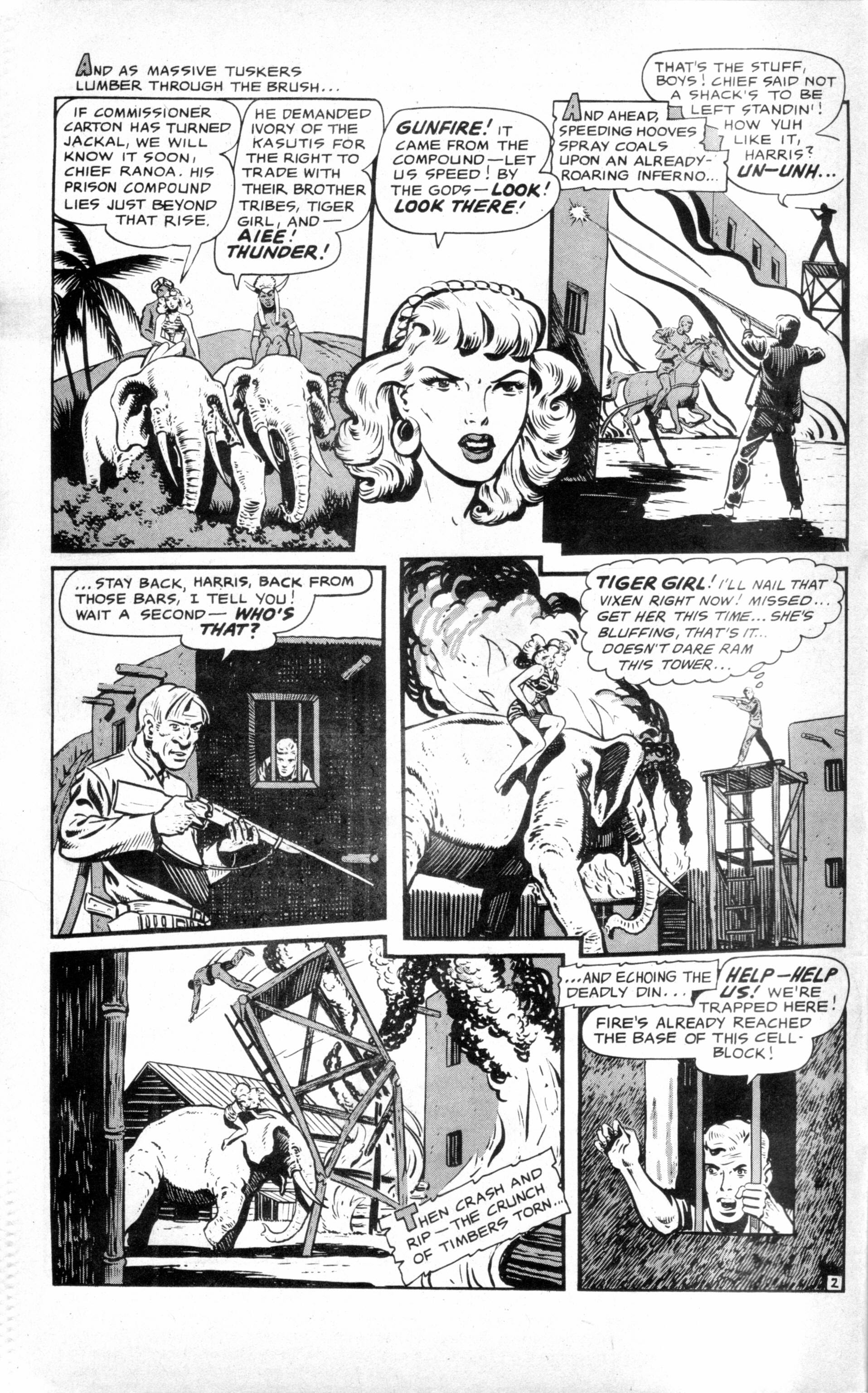 Read online Jungle Girls (1988) comic -  Issue #9 - 4