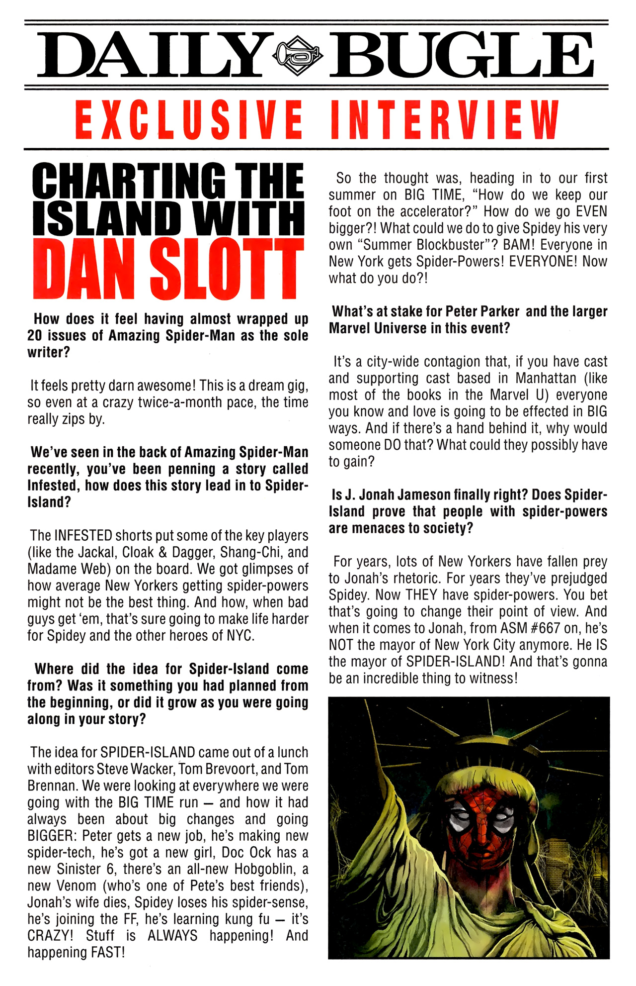 Read online Spider Island Daily Bugle comic -  Issue # Full - 10
