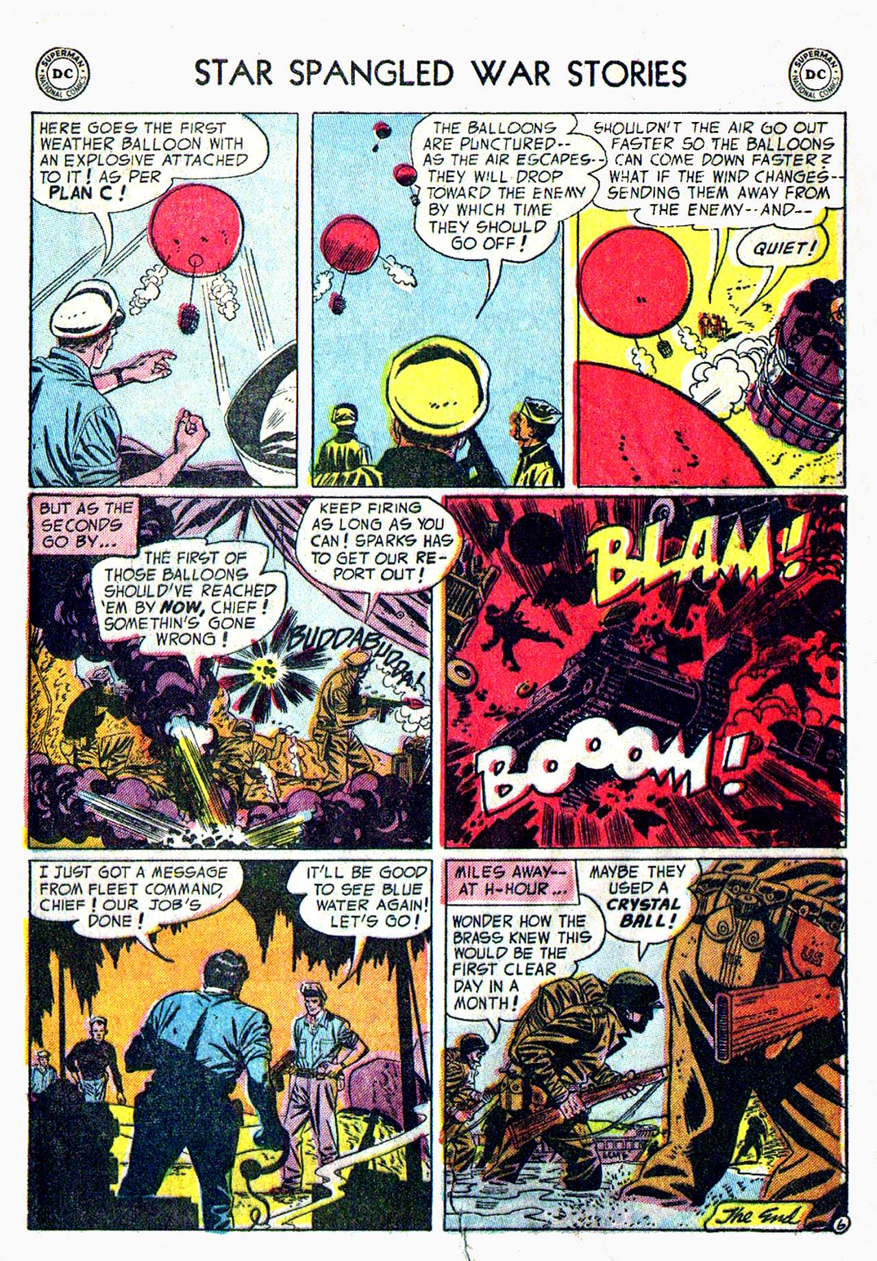 Read online Star Spangled War Stories (1952) comic -  Issue #22 - 33